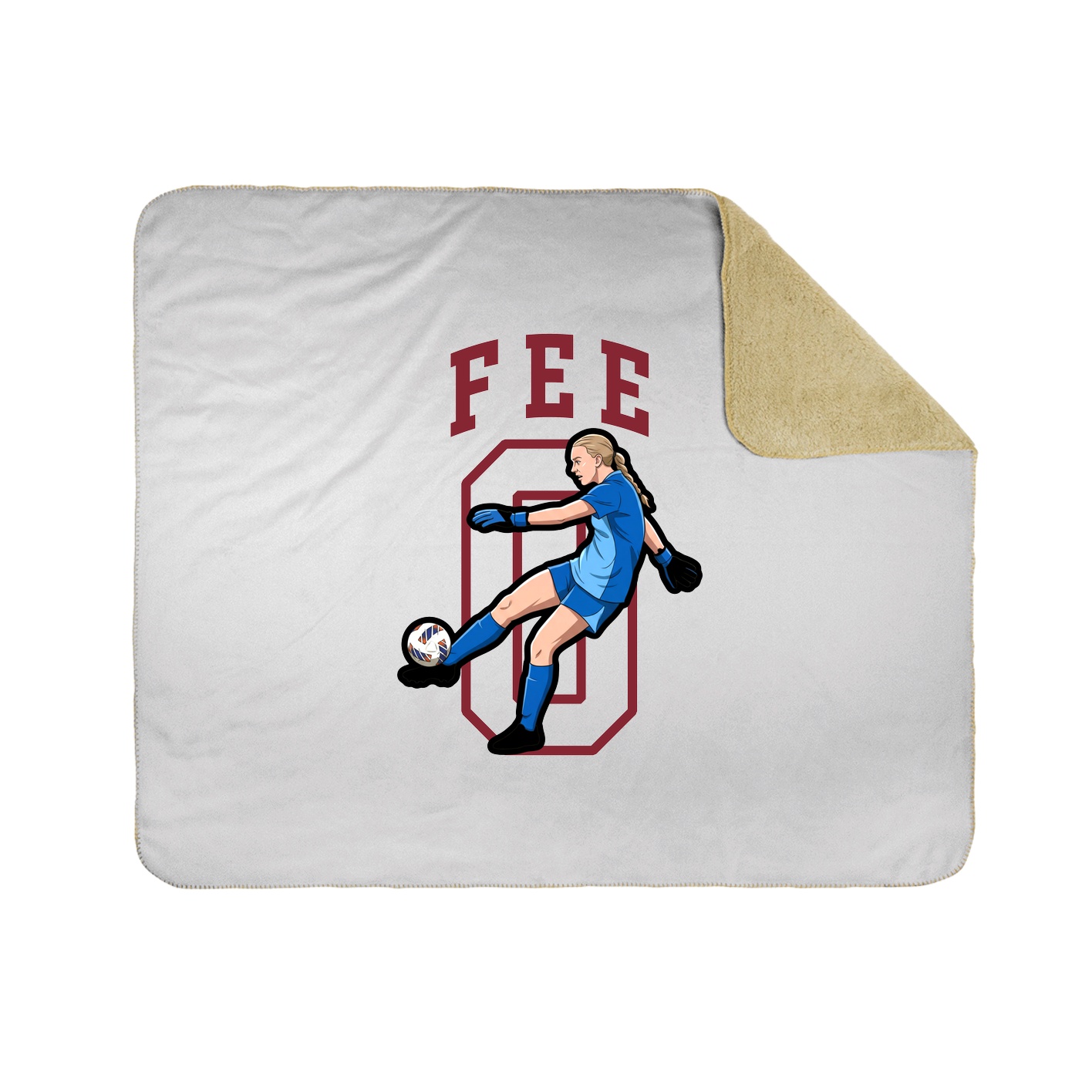 50x60 Sherpa Lined Throw Blanket