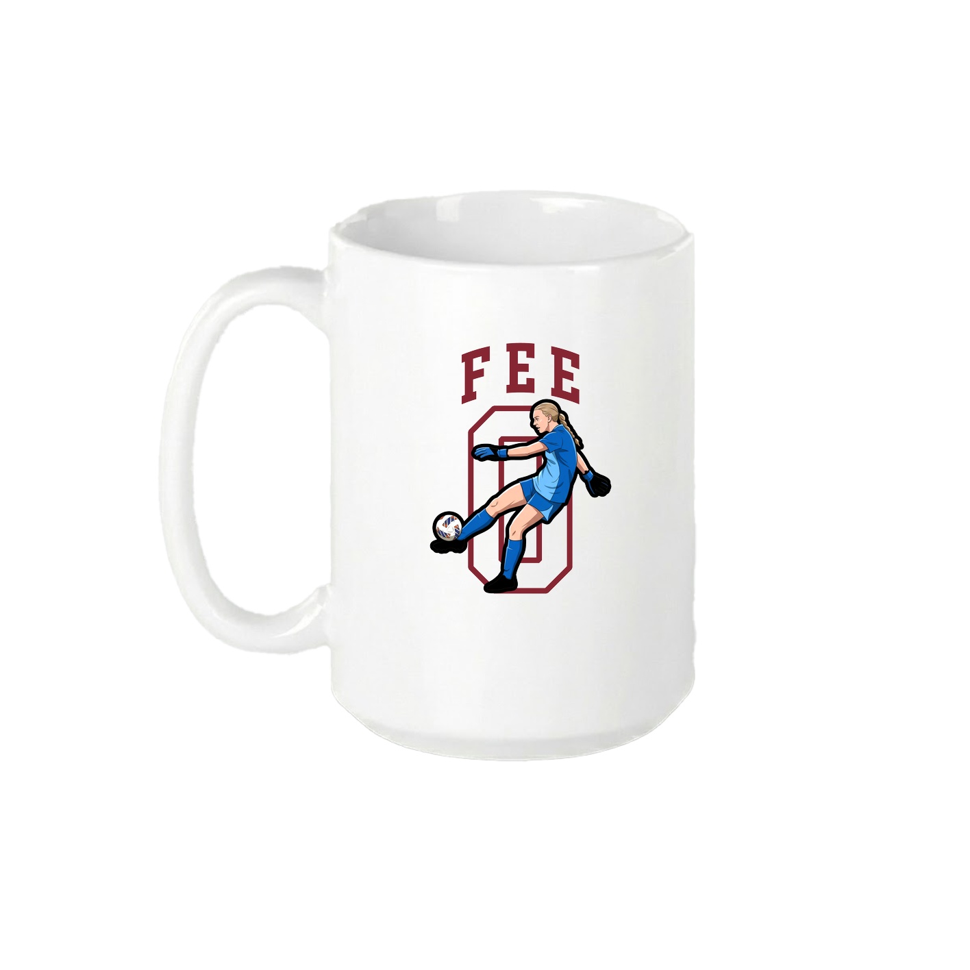 15oz Coffee Mug — Shirsey in White