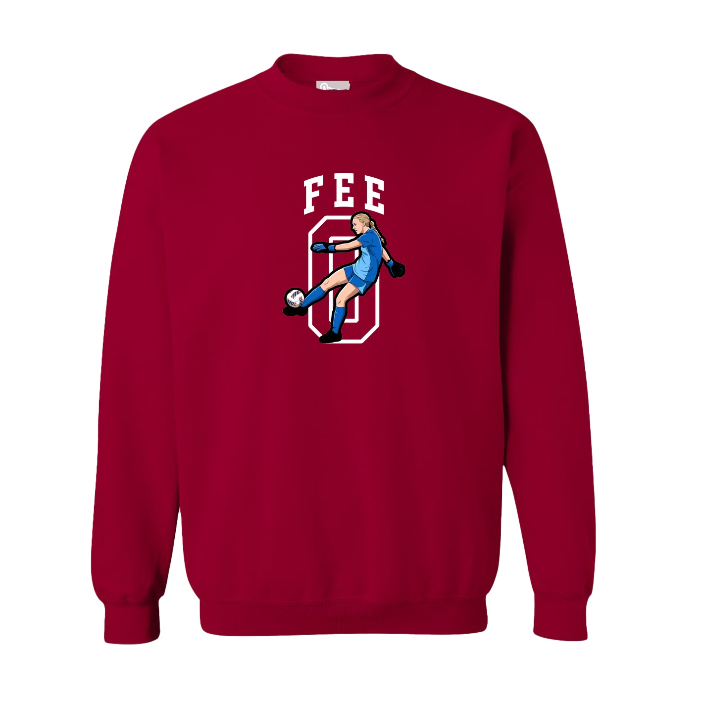 Fleece Crew — Shirsey in Cardinal