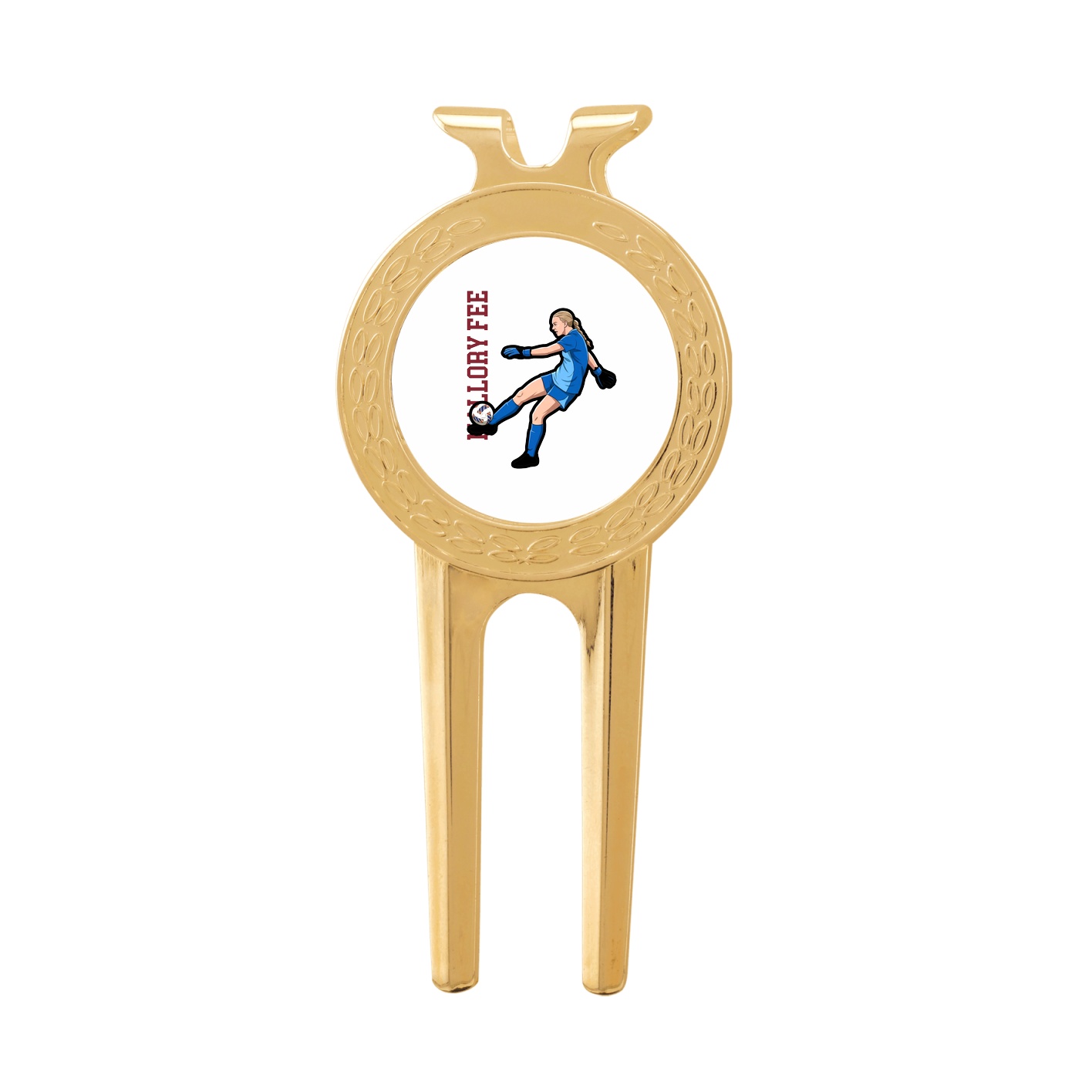 Divot Tool with Ball Marker — Name Vertical in Classic