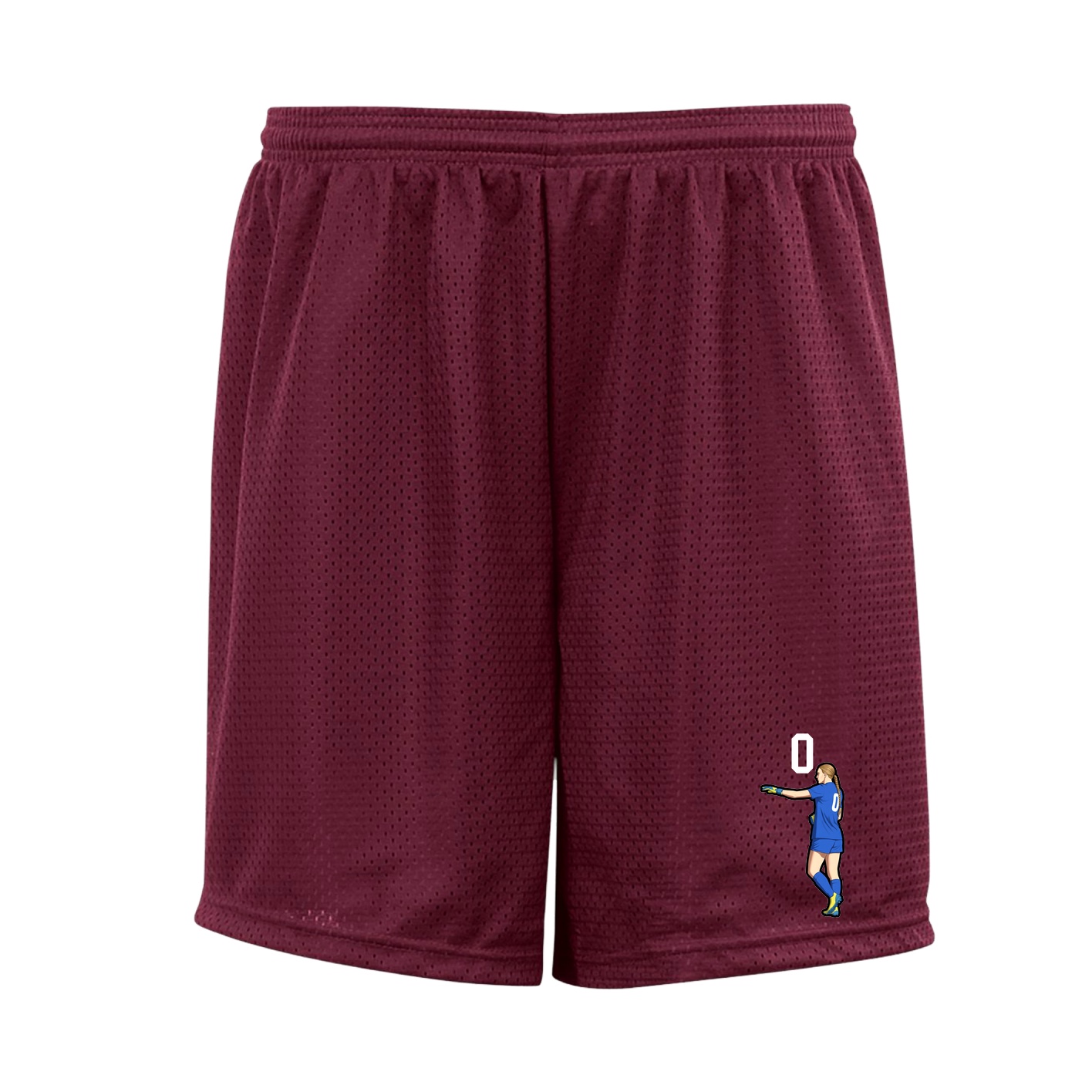Shorts — Number Top in Cardinal