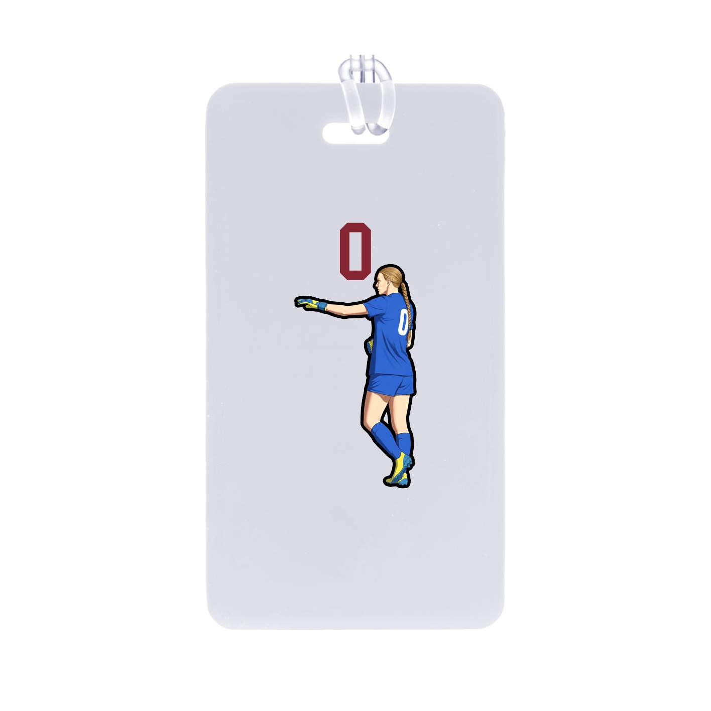 Bag Tag — Number Top in Classic