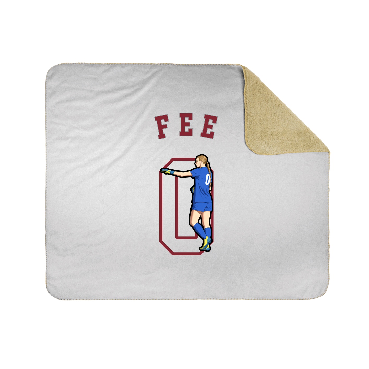 Throw Blanket — Shirsey Arch in White