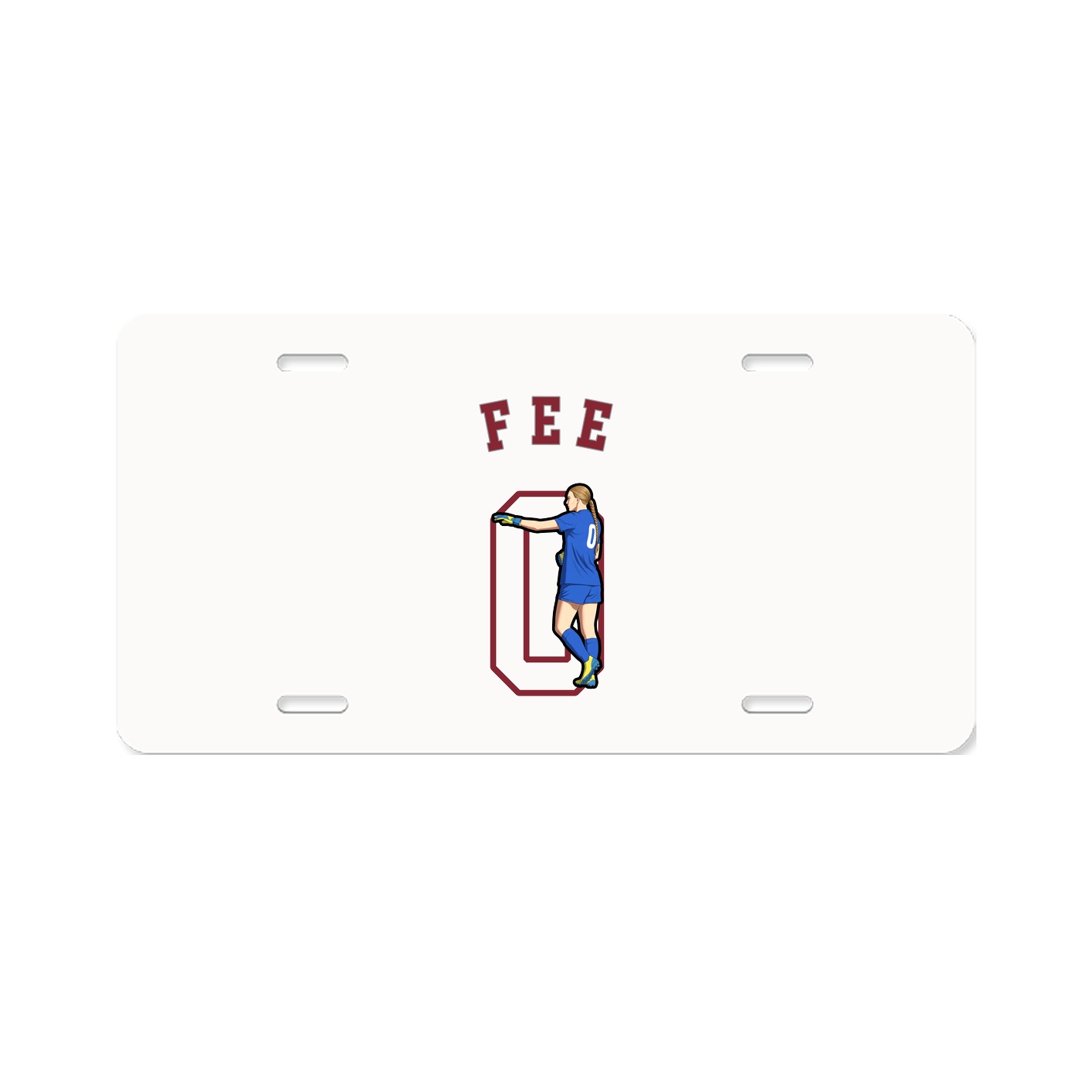 License Plate — Shirsey Arch in Classic
