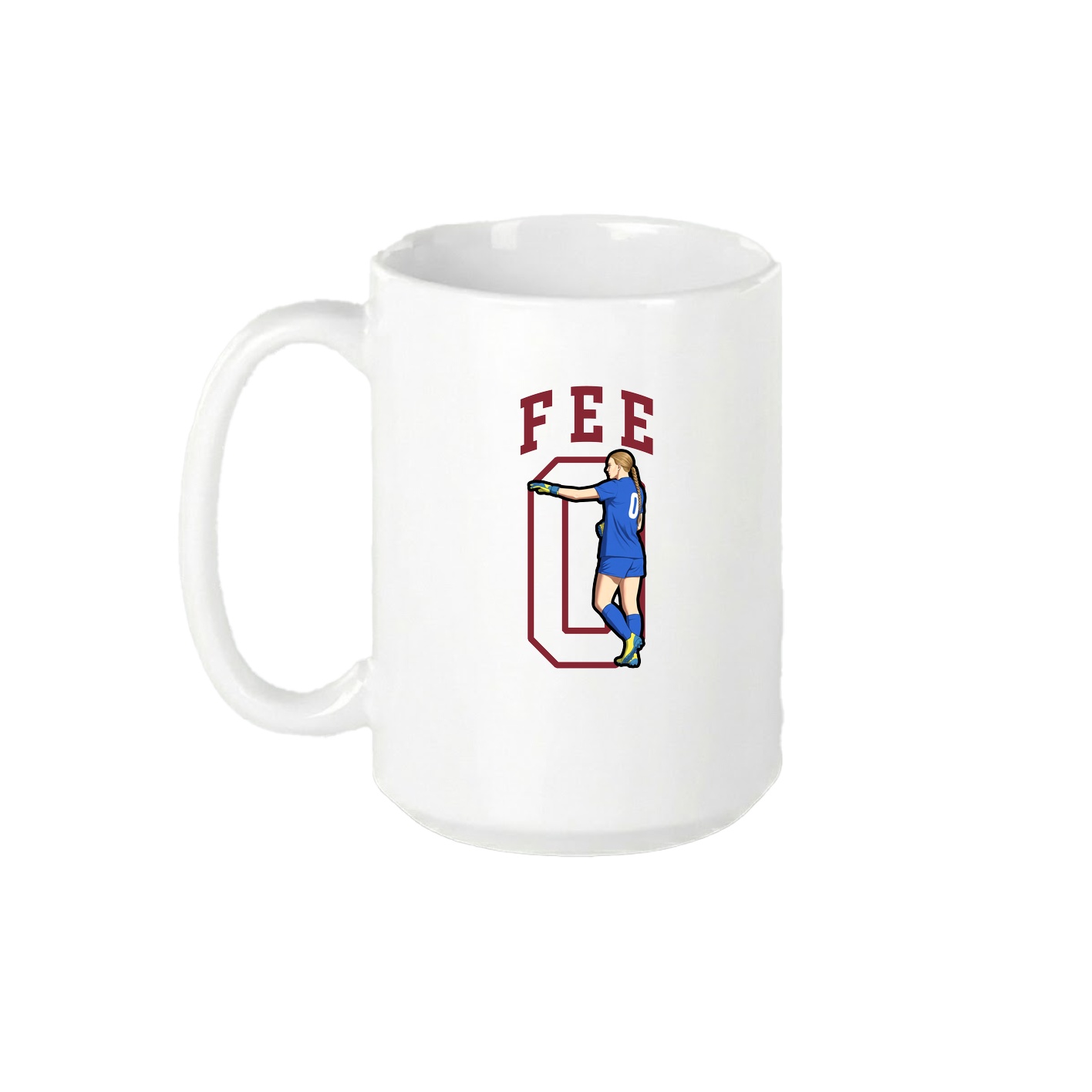 15oz Coffee Mug — Shirsey in White