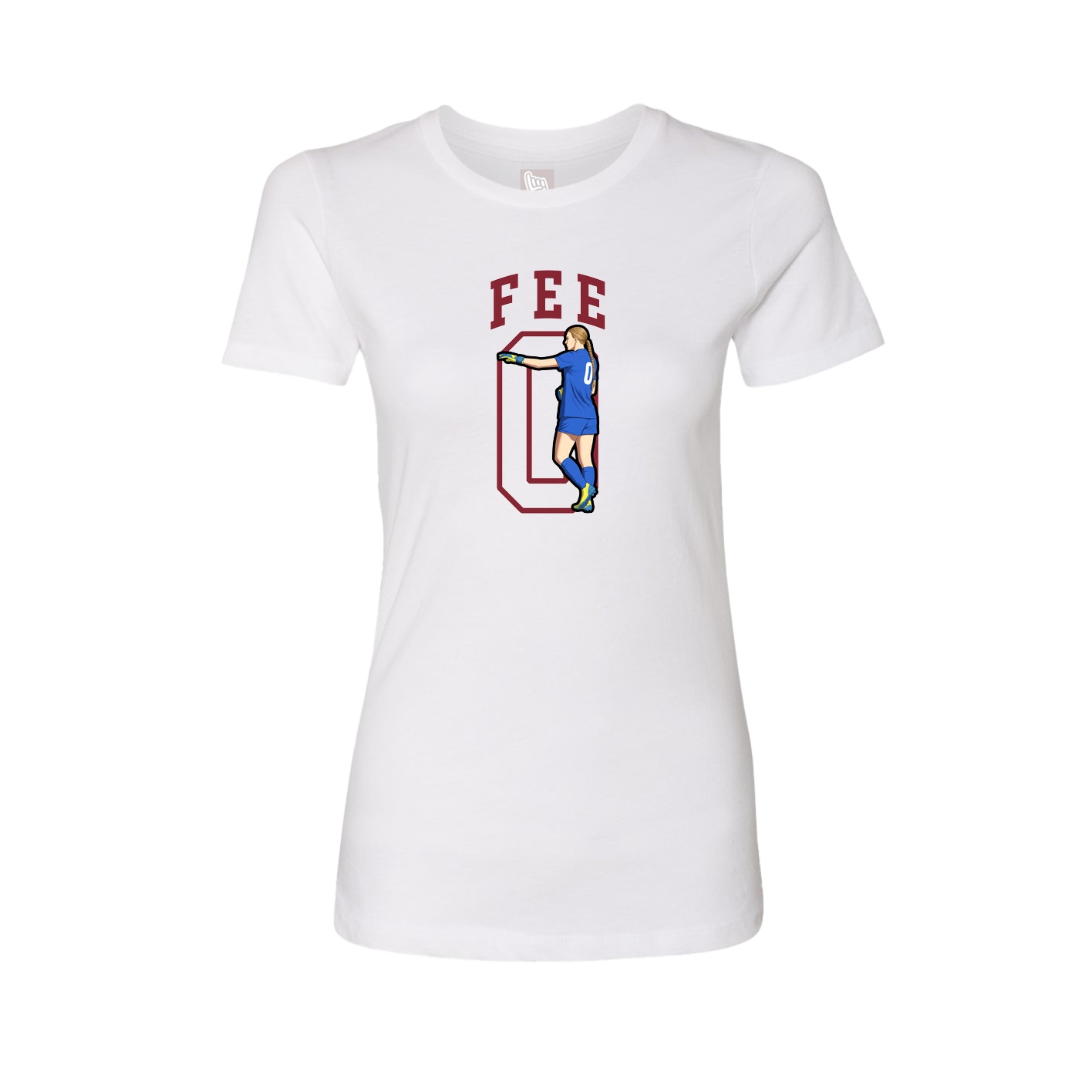 Fitted Women's Tee — Shirsey in White