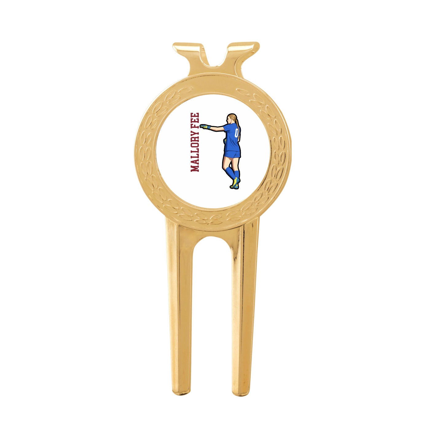 Divot Tool with Ball Marker — Name Vertical in Classic