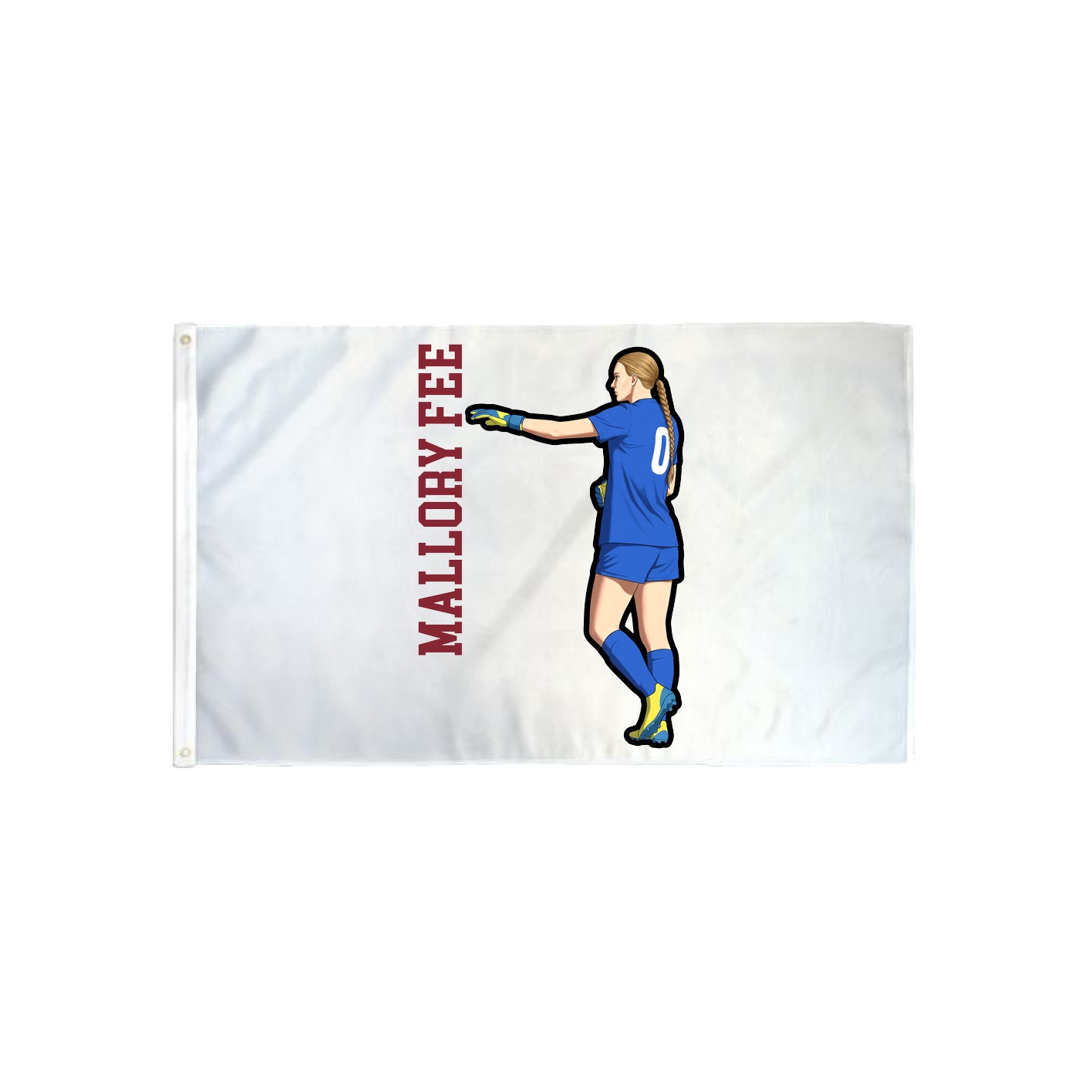 3x5 Flag — Name Vertical in Classic