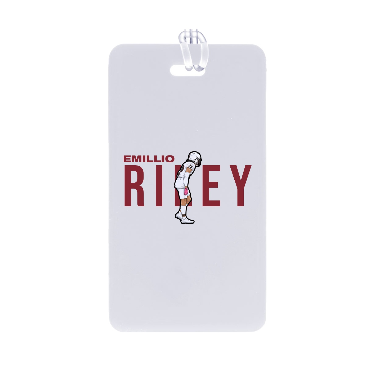 Bag Tag — Player Name in Classic