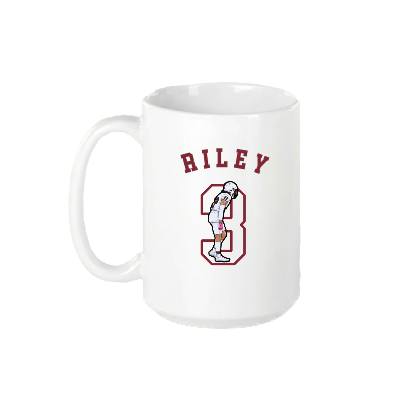 15oz Coffee Mug — Shirsey Arch in White
