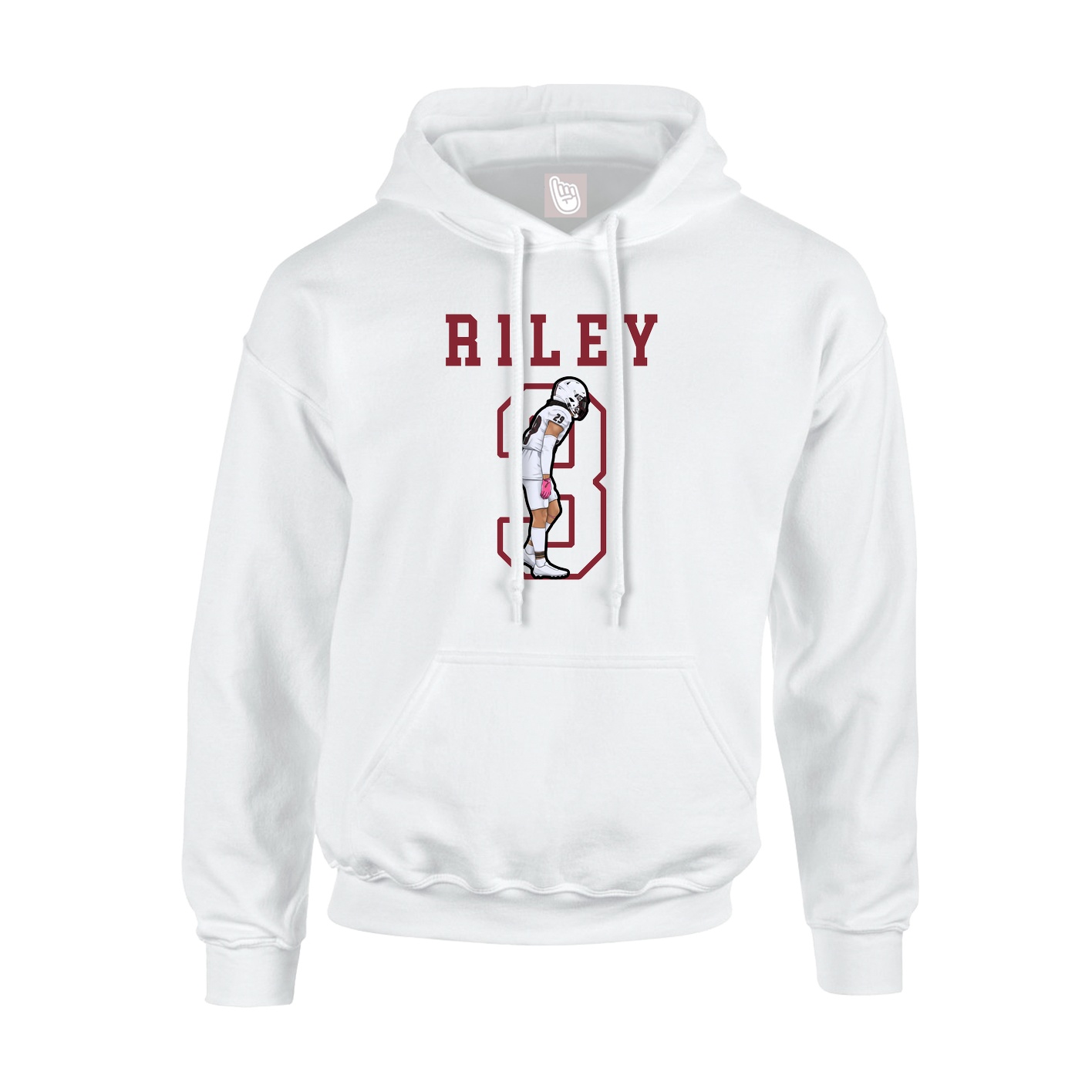 Youth Hoodie — Shirsey in White