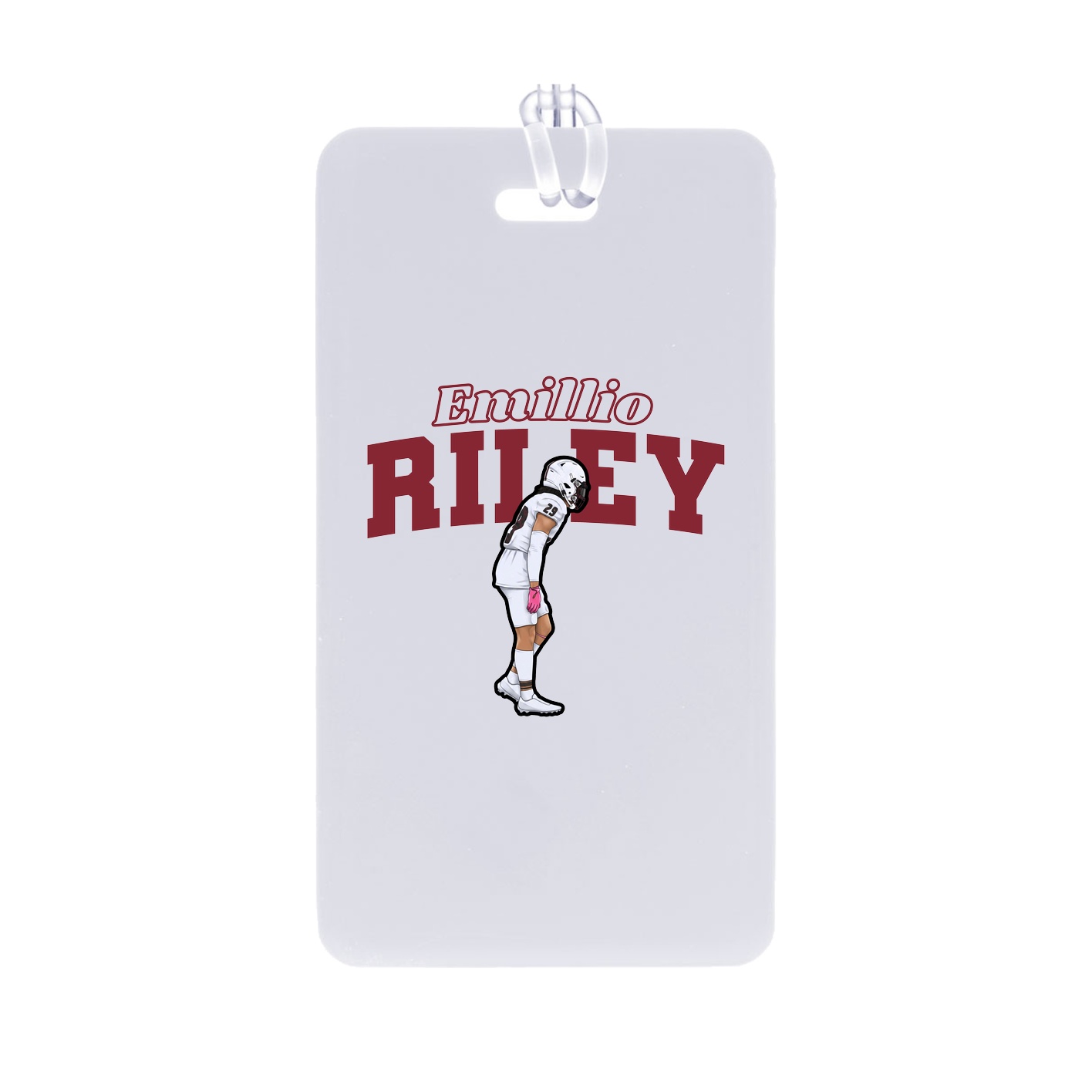 Bag Tag — Name Arch in Classic