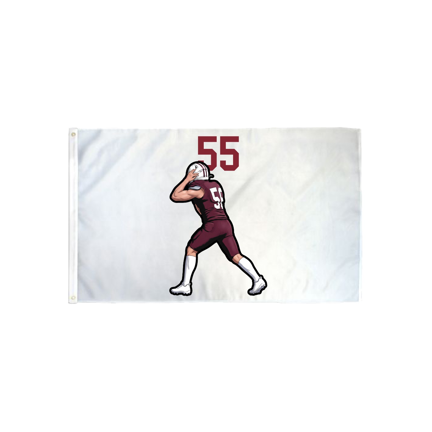 3x5 Flag — Number Top in Classic