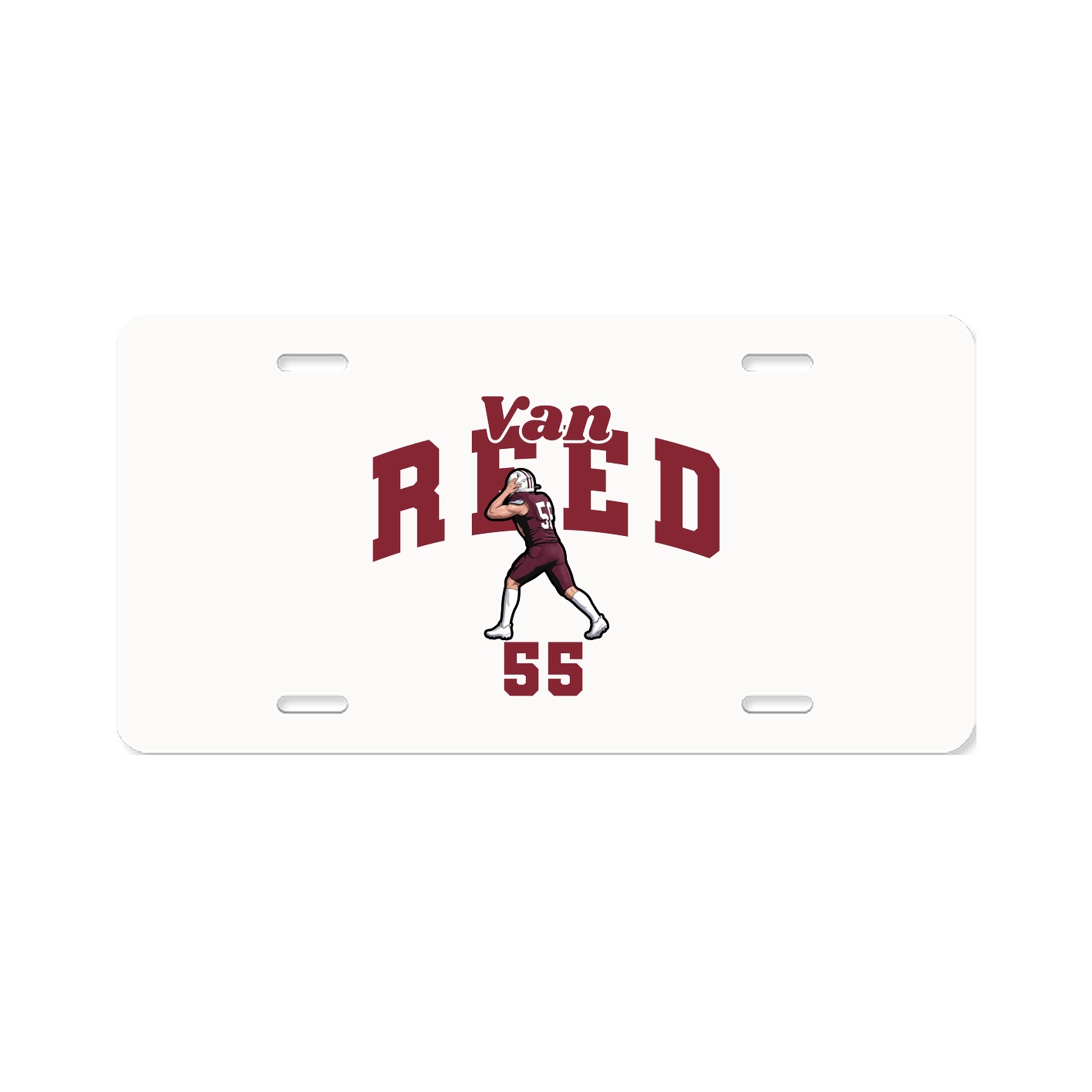 License Plate — Signature Arch in Classic