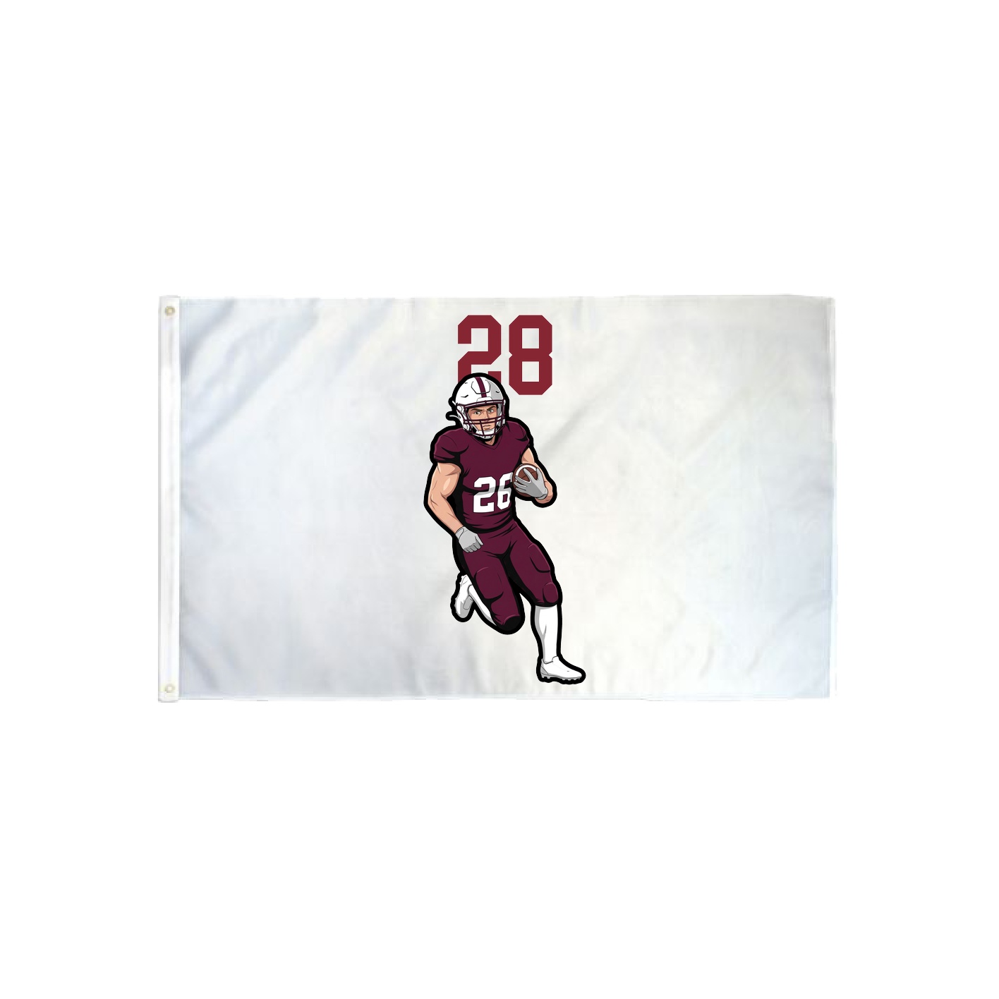 3x5 Flag — Number Top in Classic