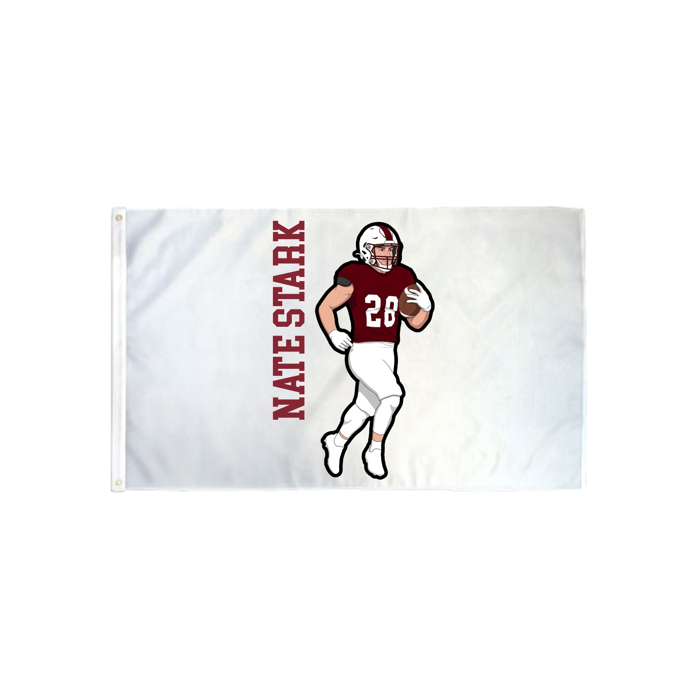 3x5 Flag — Name Vertical in Classic