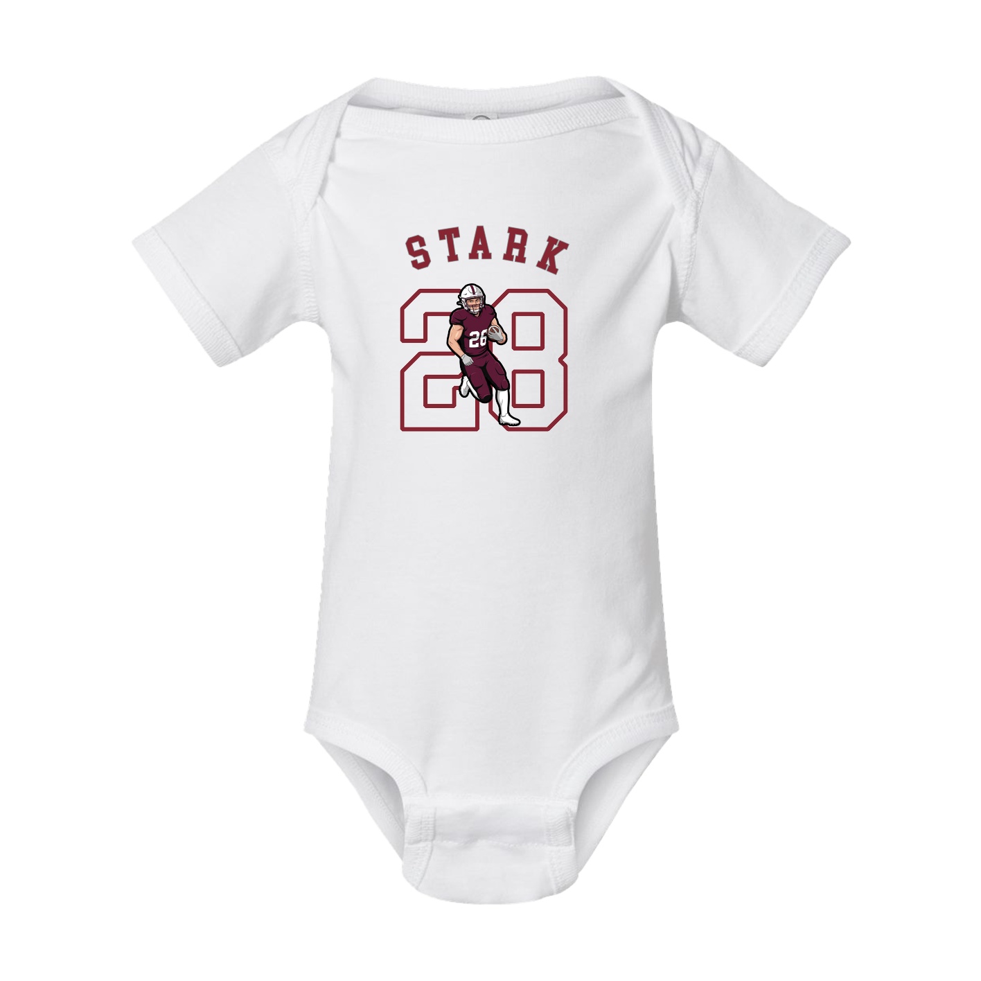 Baby Onesie — Shirsey Arch in White