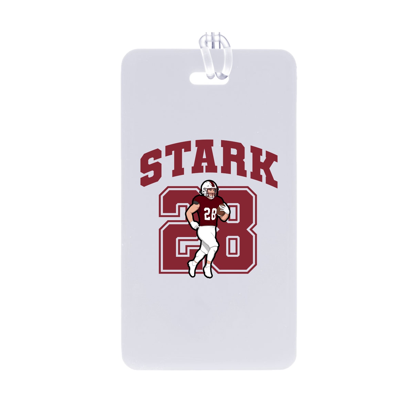 Bag Tag — Number in Classic