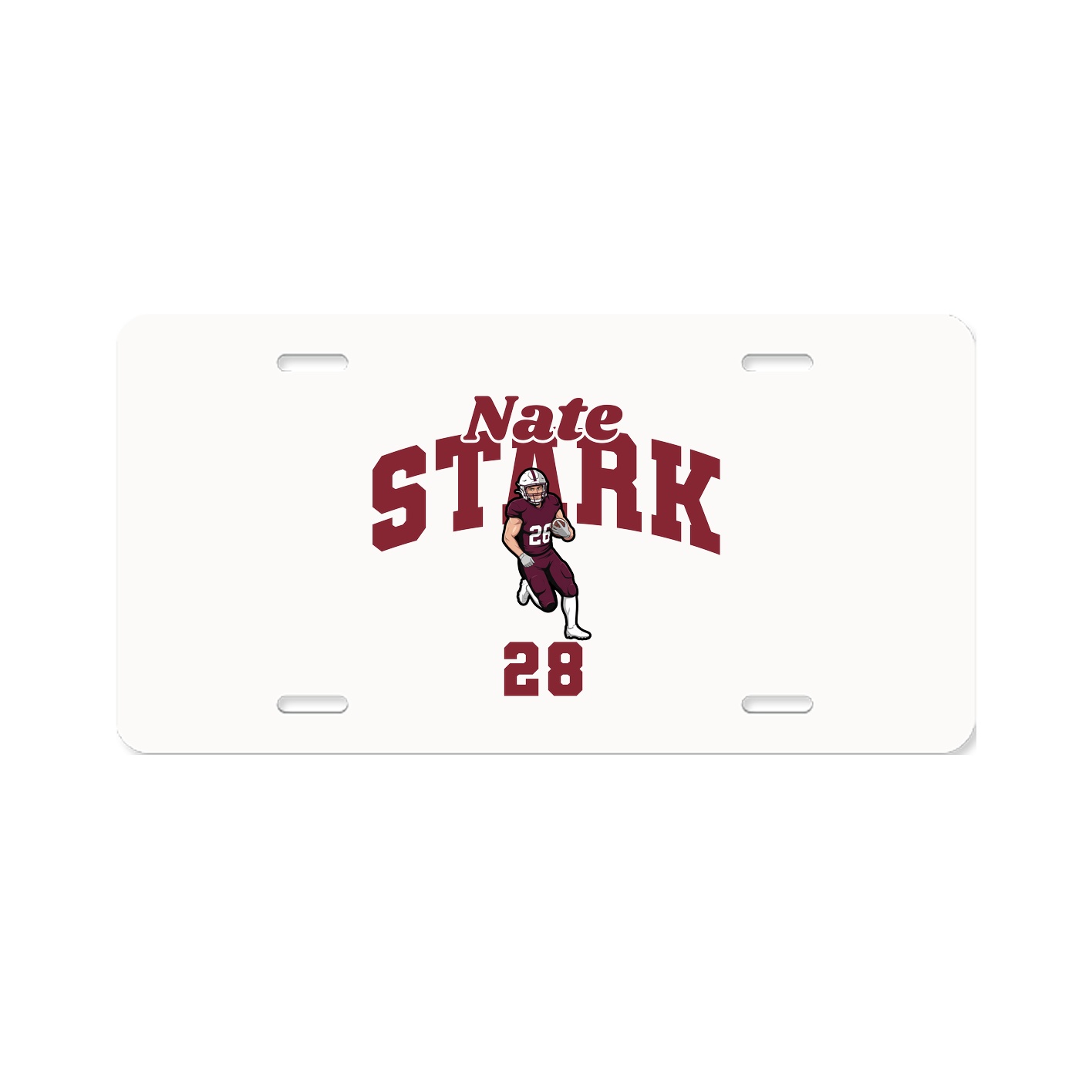 License Plate — Signature Arch in Classic