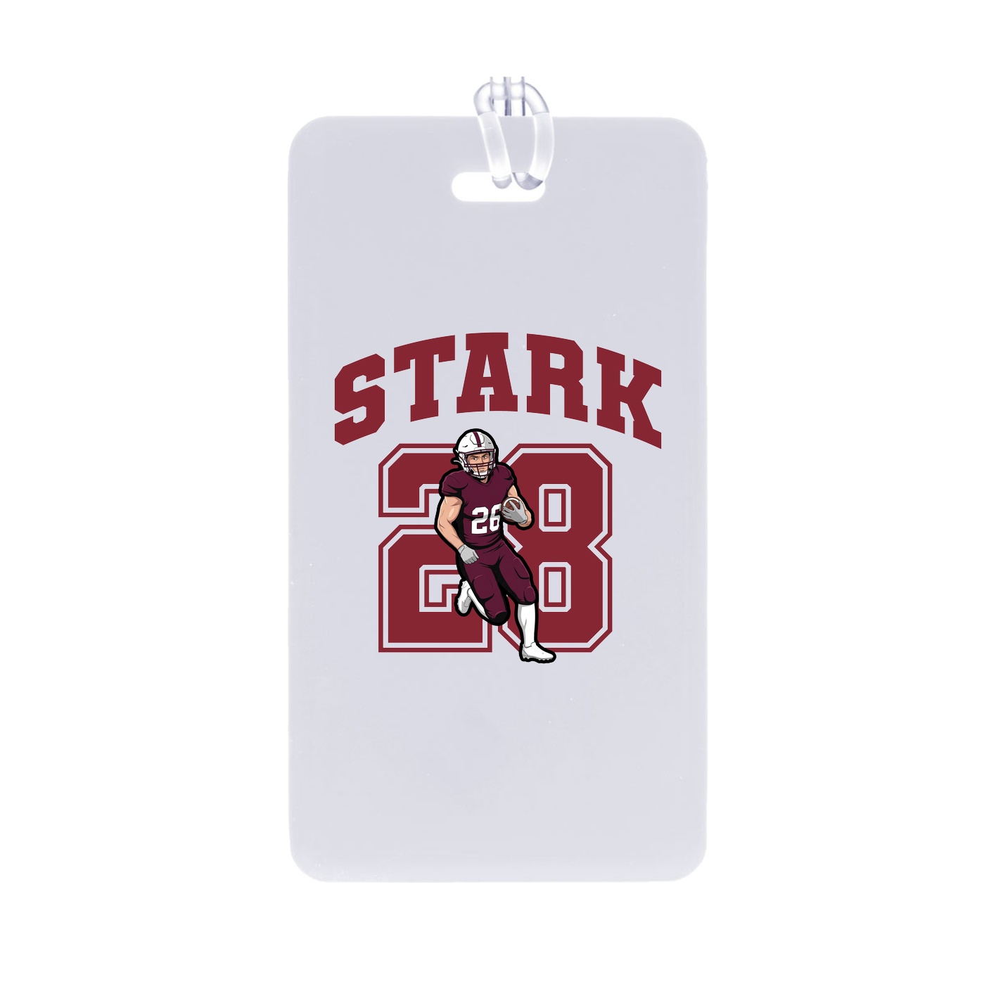 Bag Tag — Number in Classic