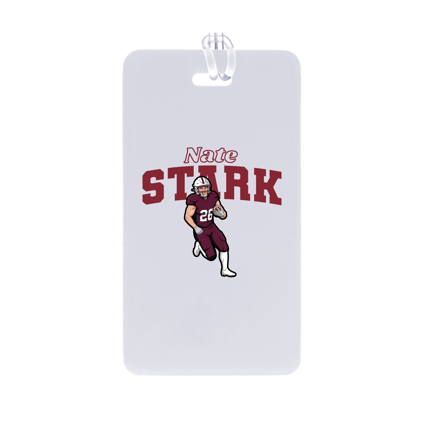 Bag Tag — Name Arch in Classic