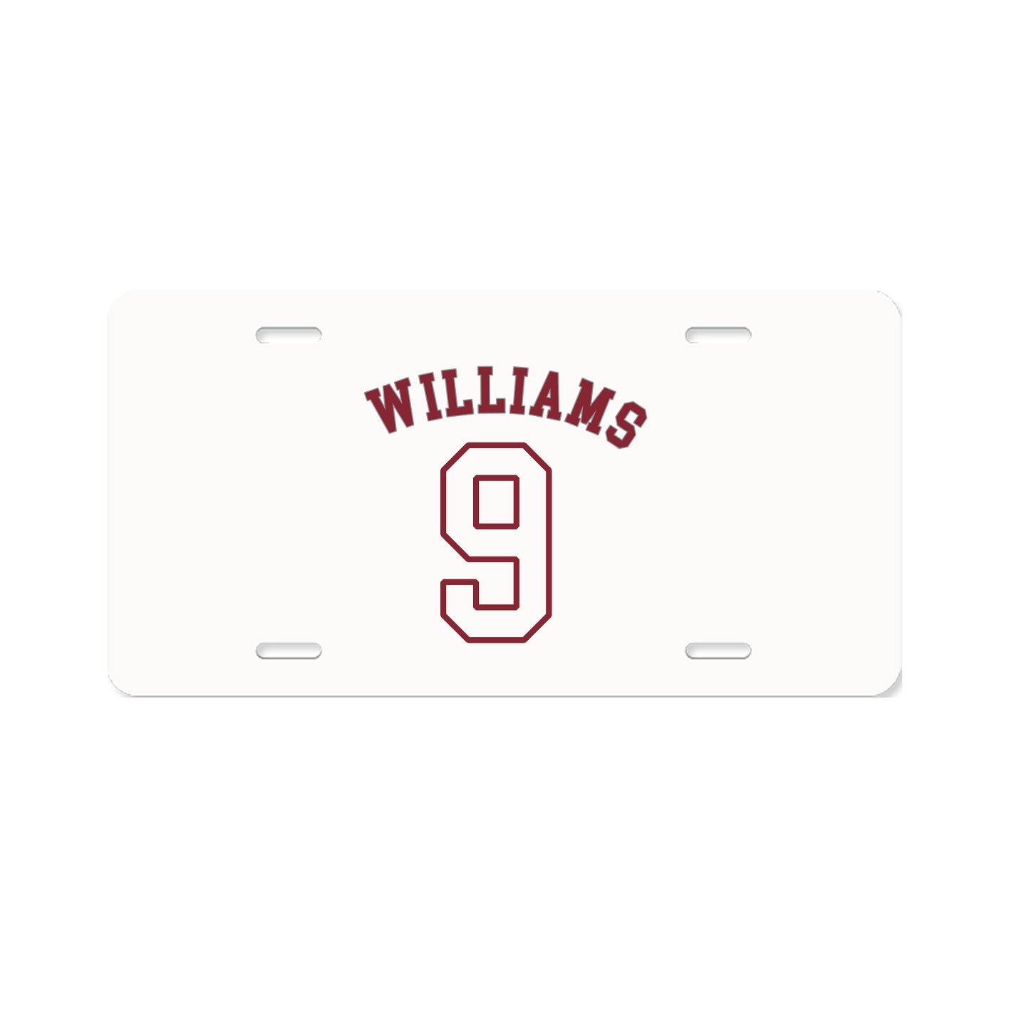 License Plate — Shirsey Arch in Classic