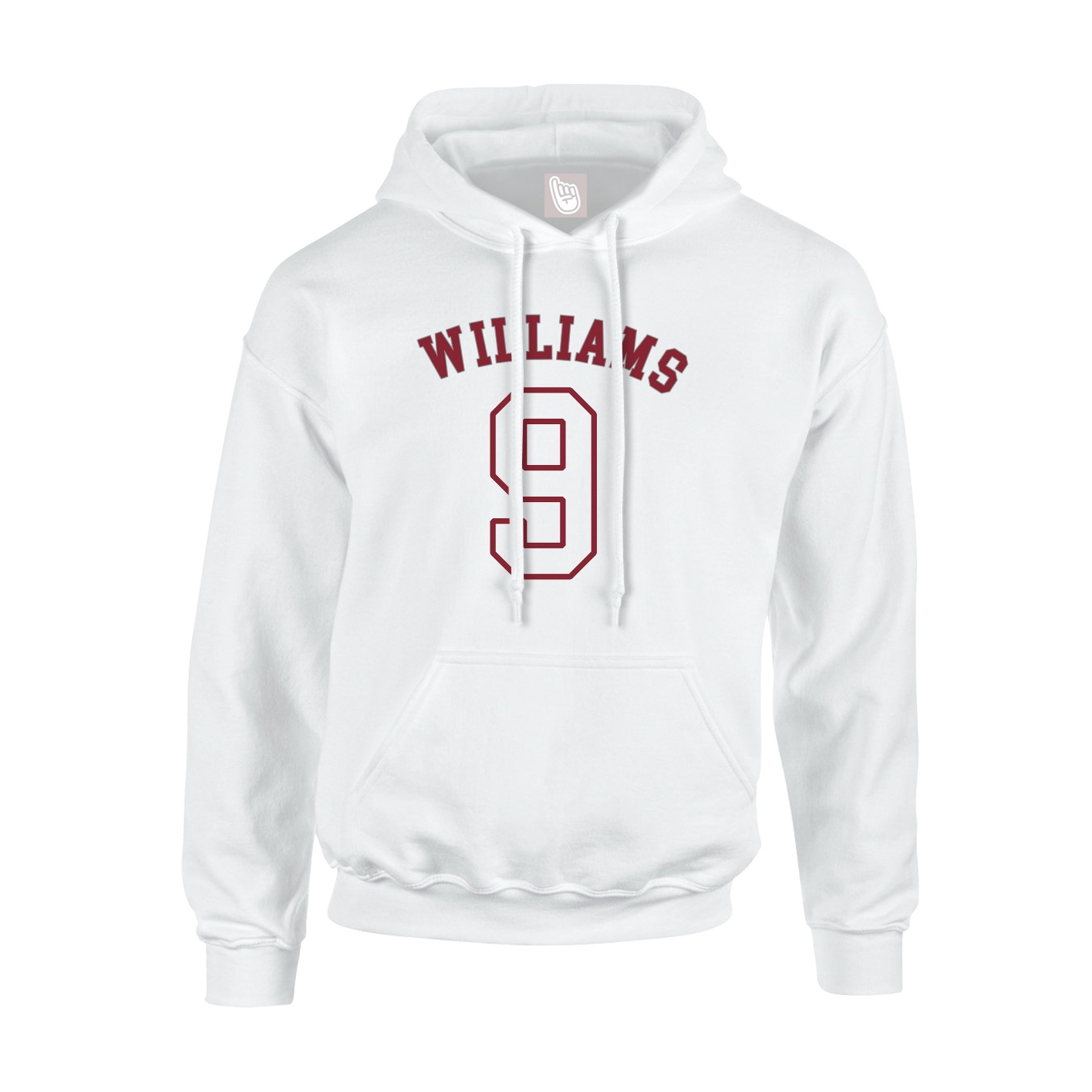 Hoodie — Shirsey Arch in White