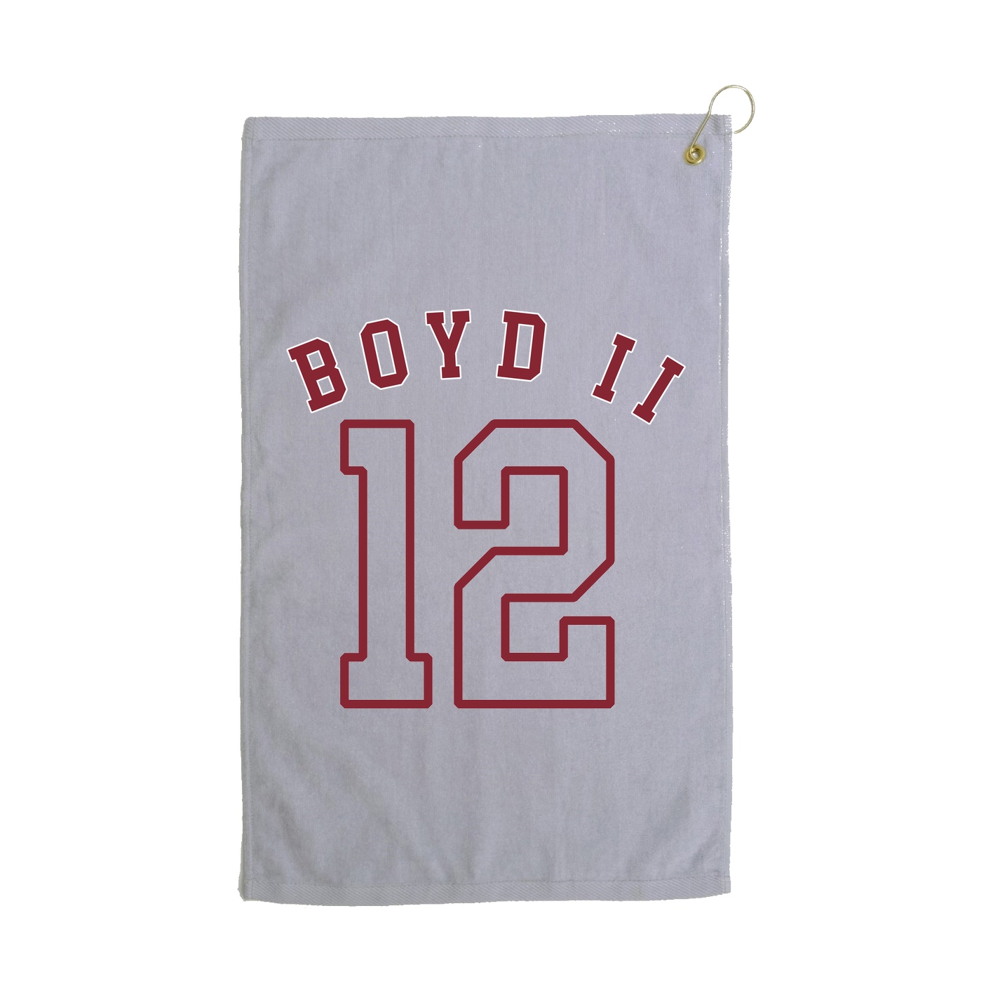 Golf Towel — Shirsey Arch in Grey