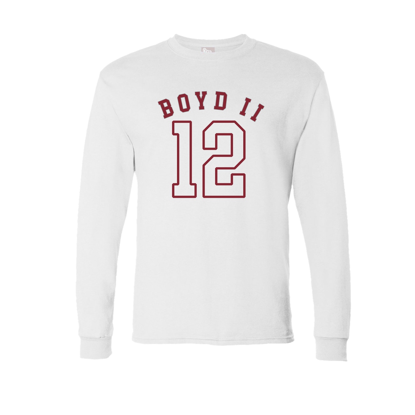 Long Sleeve Tee — Shirsey Arch in White