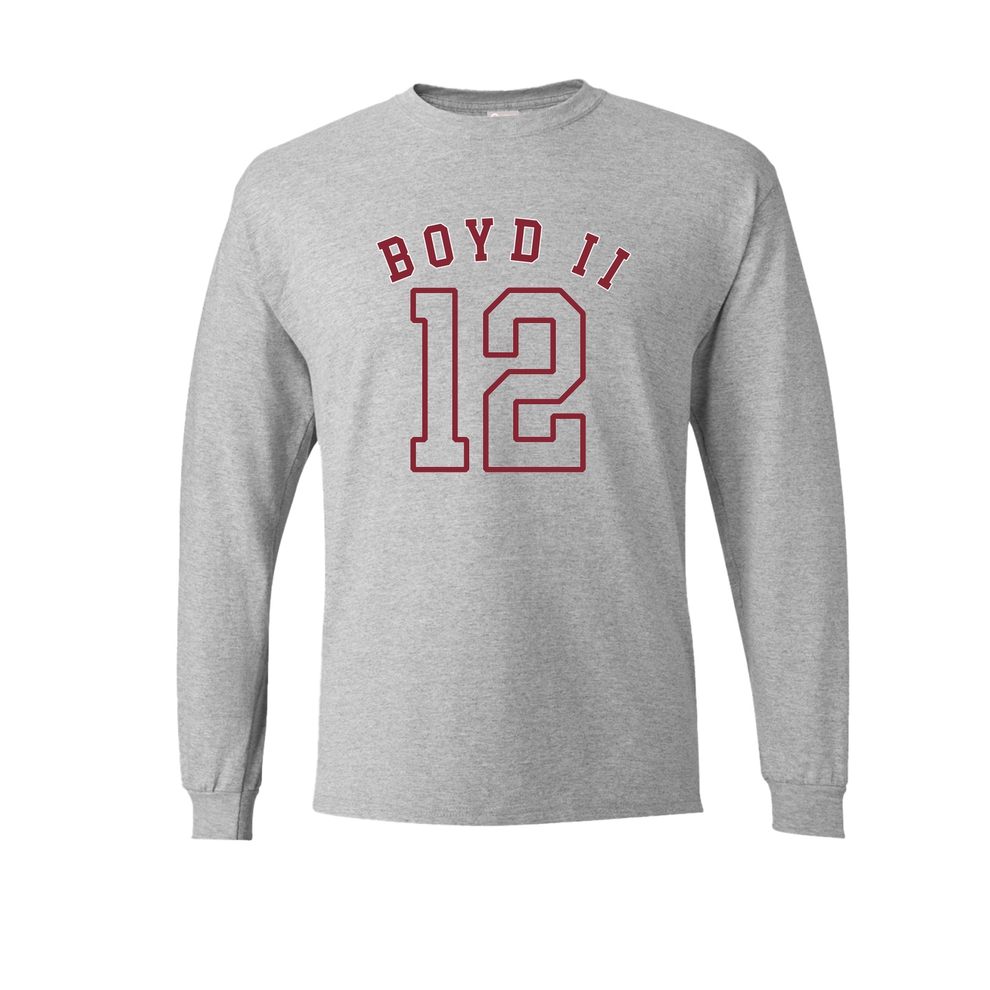 Long Sleeve Tee — Shirsey Arch in Grey
