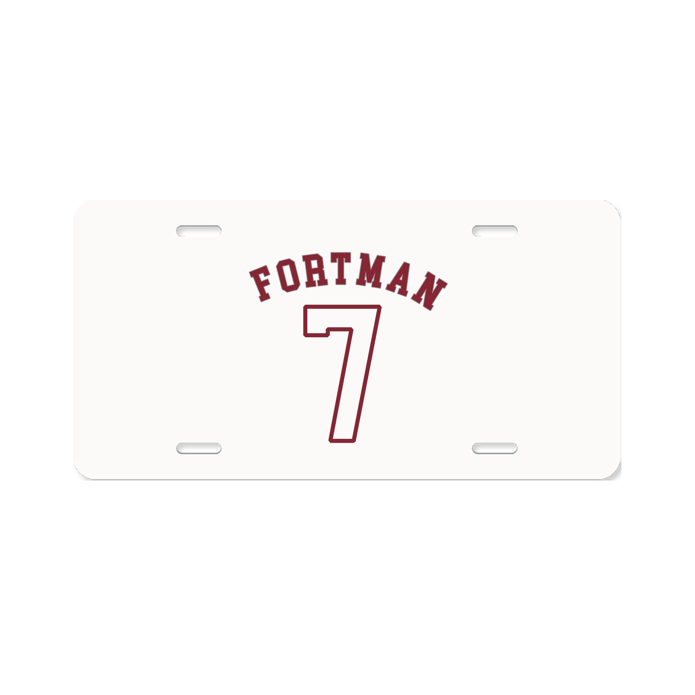 License Plate — Shirsey Arch in Classic