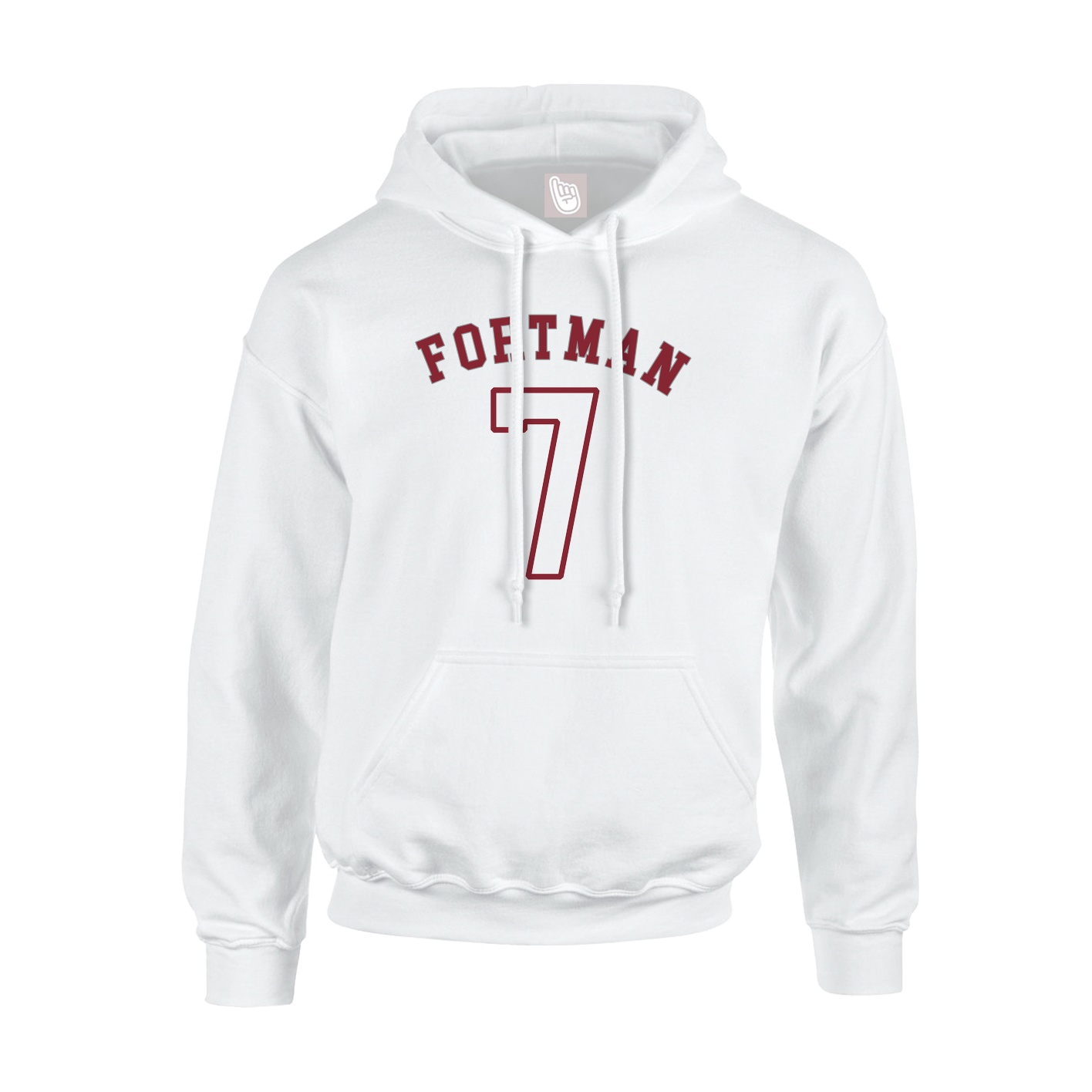 Hoodie — Shirsey Arch in White