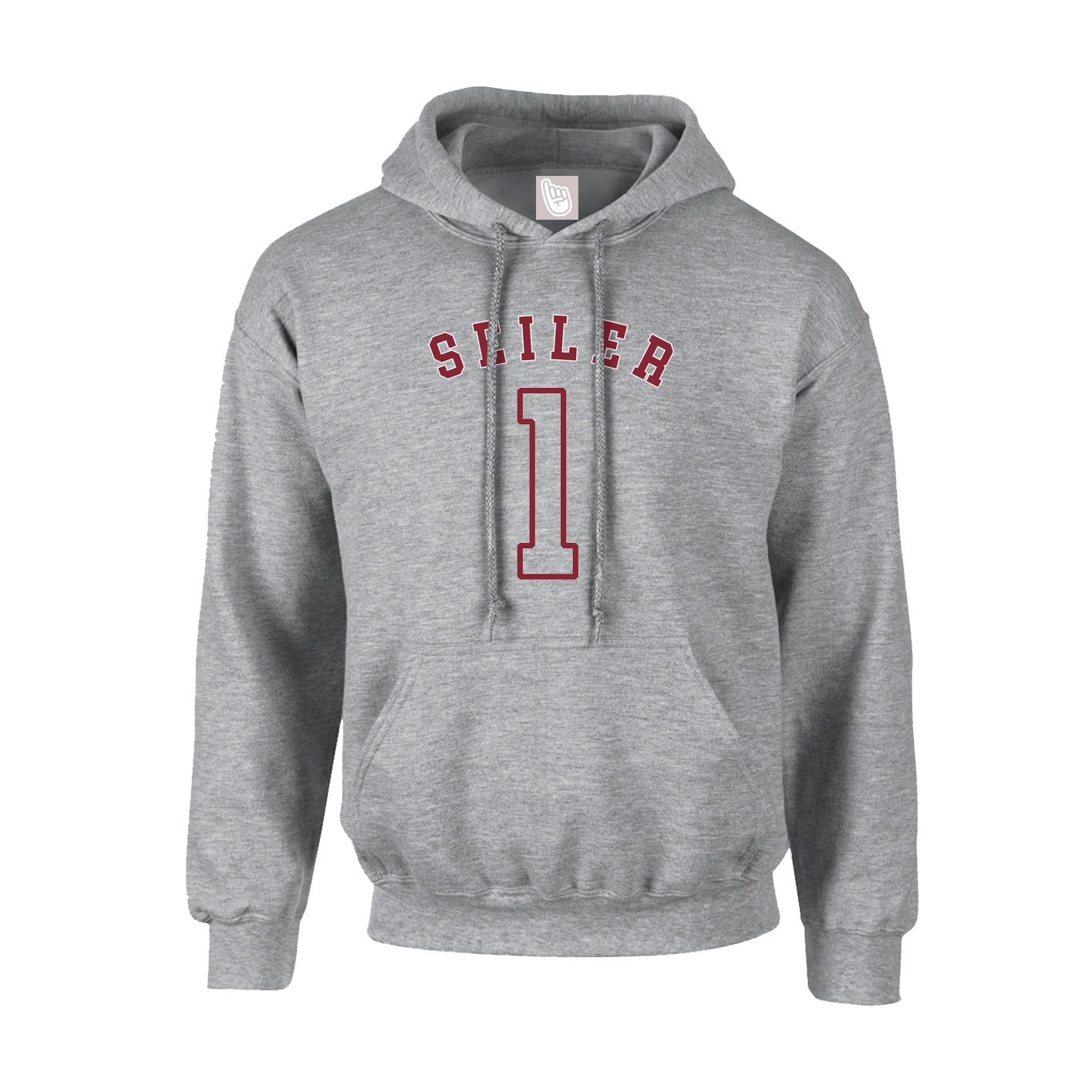 Youth Hoodie — Shirsey Arch in Grey
