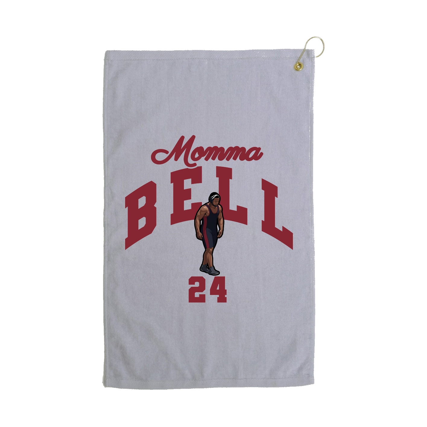 Golf Towel — Mothers Day Arch in Grey