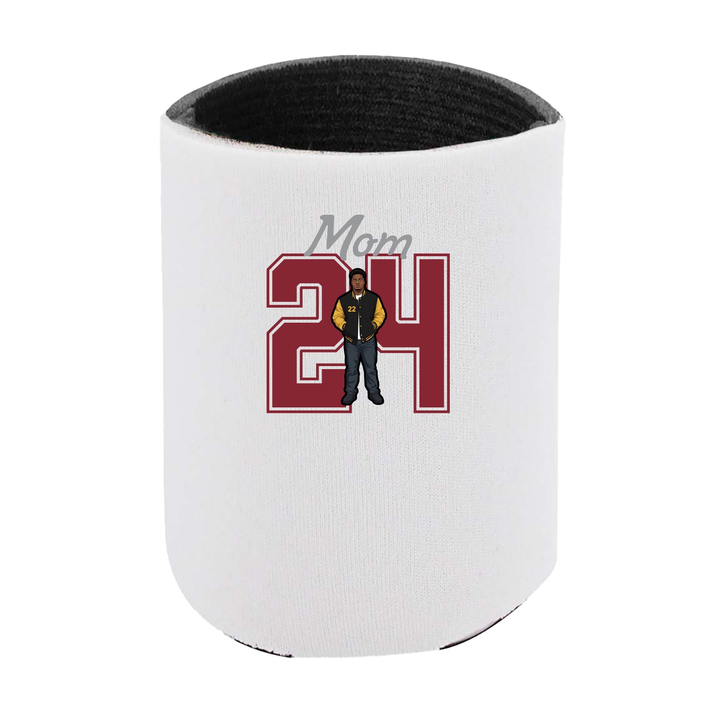 Can Holder — Mothers Day Shirsey in White