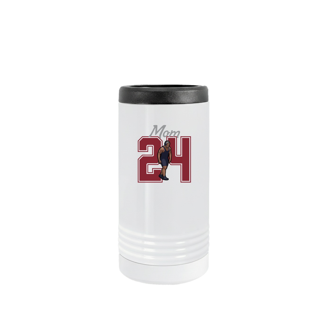 Slim Beverage Holder — Mothers Day Shirsey in White