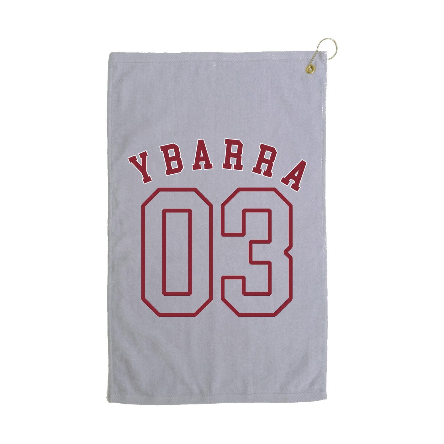 Golf Towel — Shirsey Arch in Grey