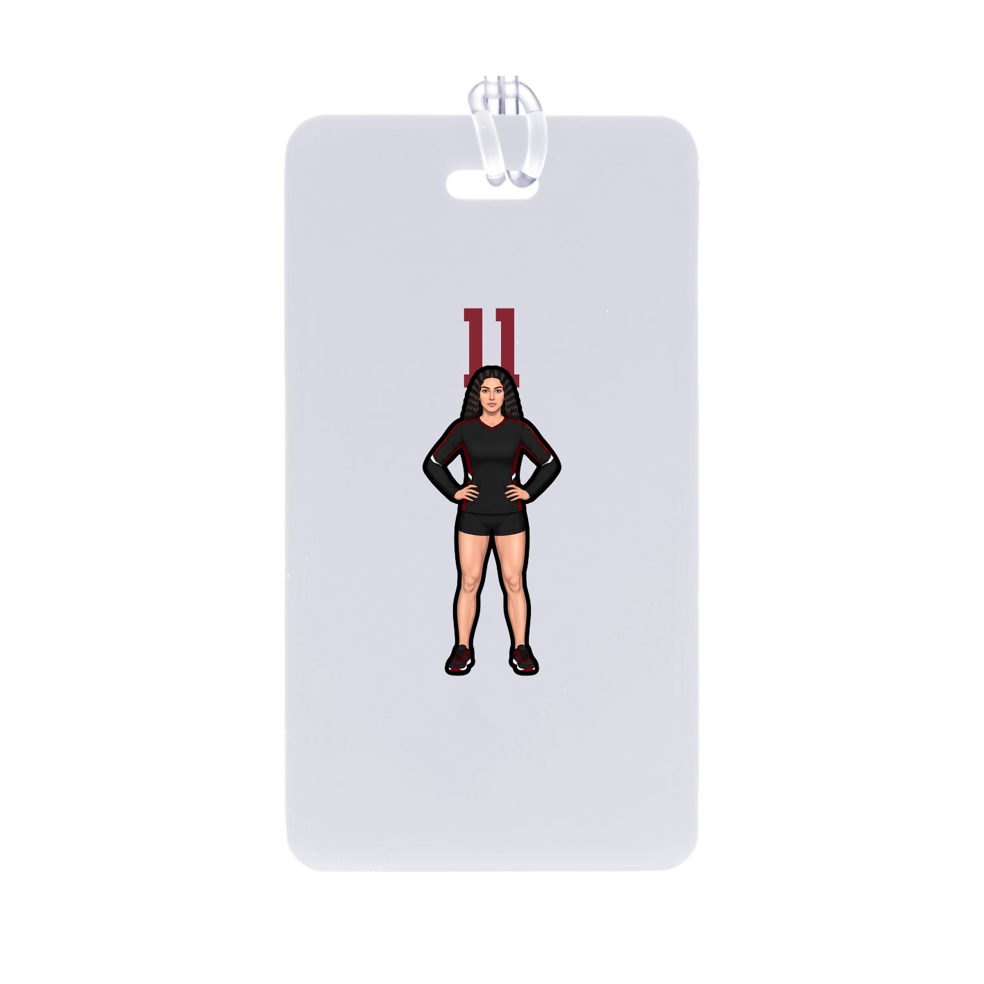 Bag Tag — Number Top in Classic