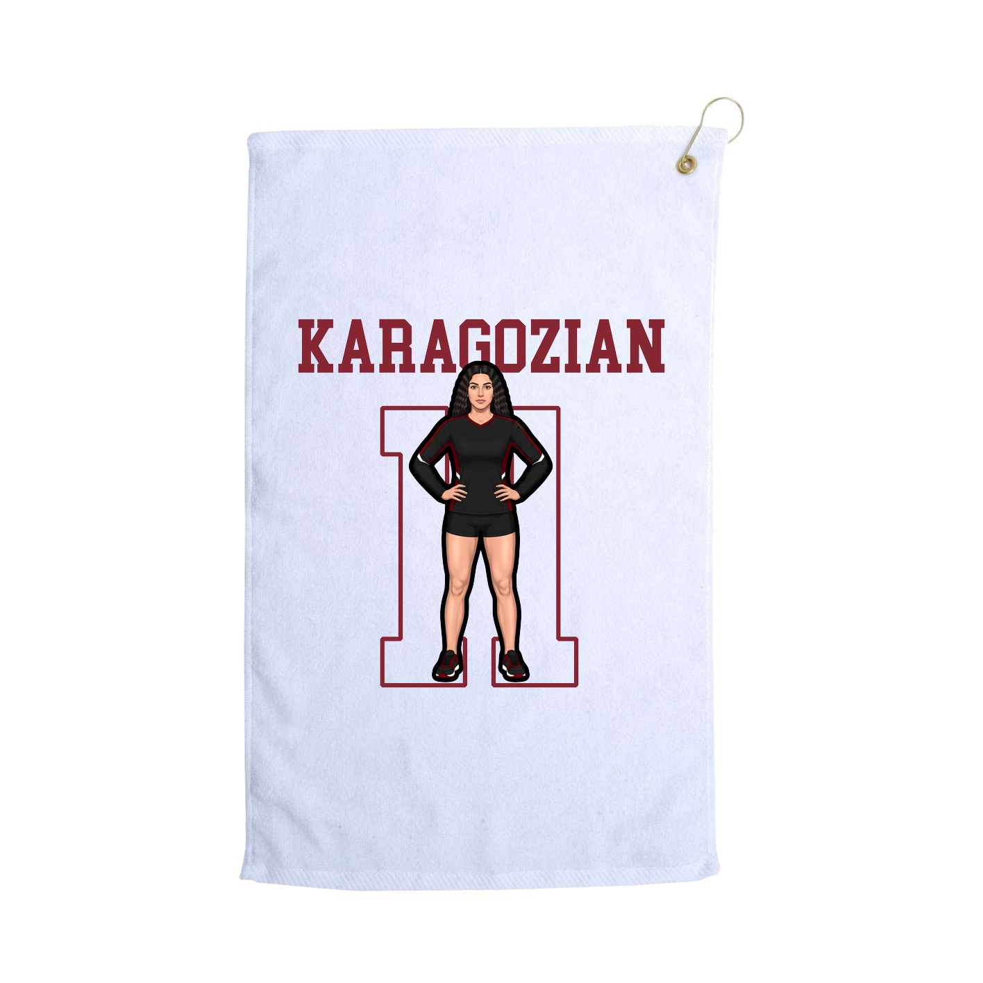 Terry Velour Golf Towel