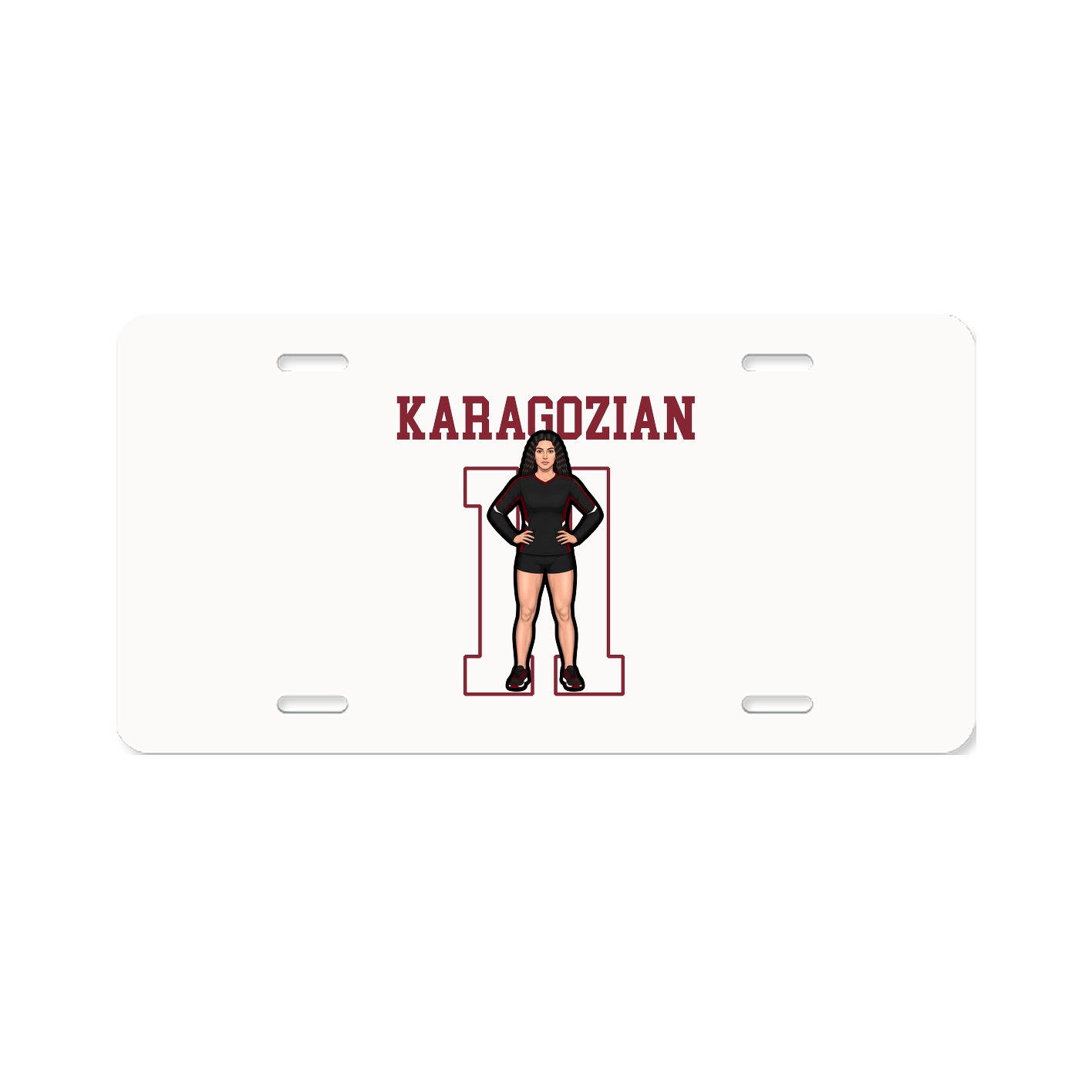 License Plate — Shirsey in Classic