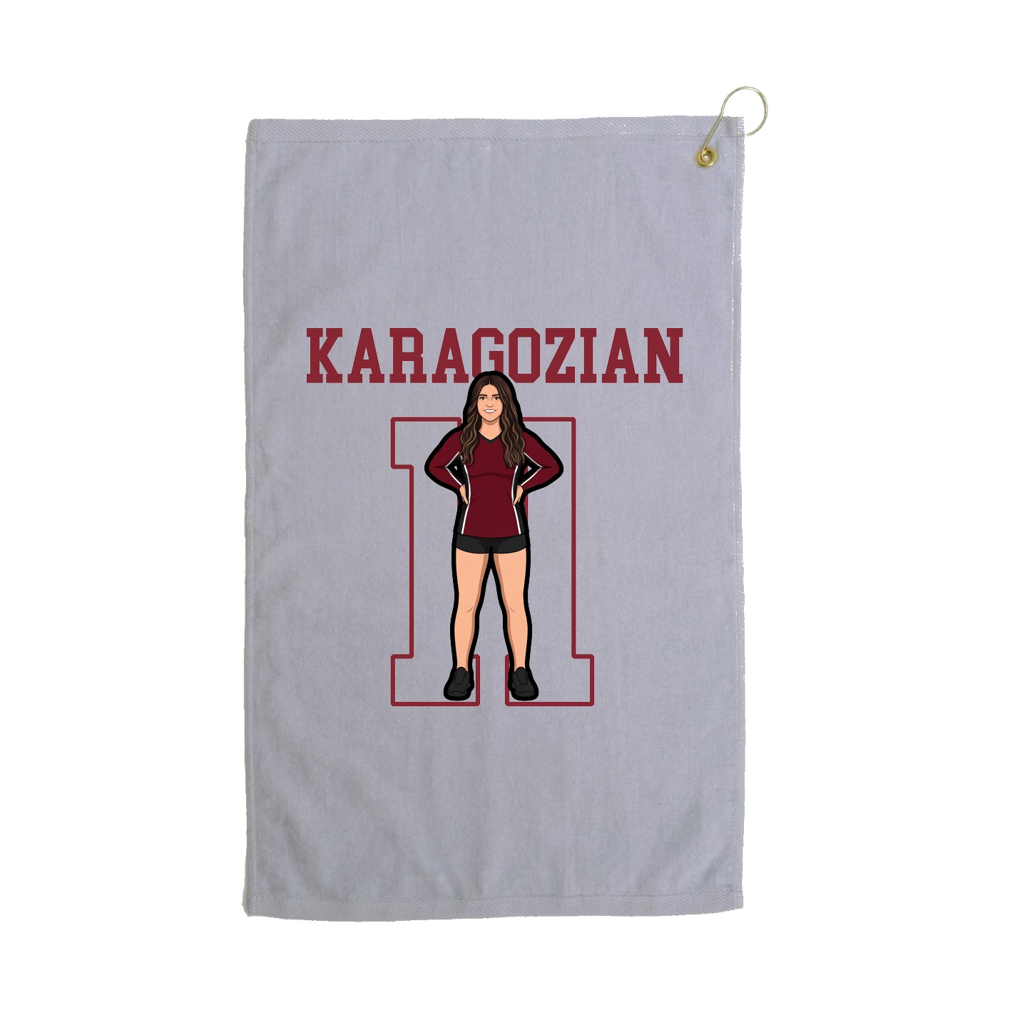 Golf Towel — Shirsey in Grey