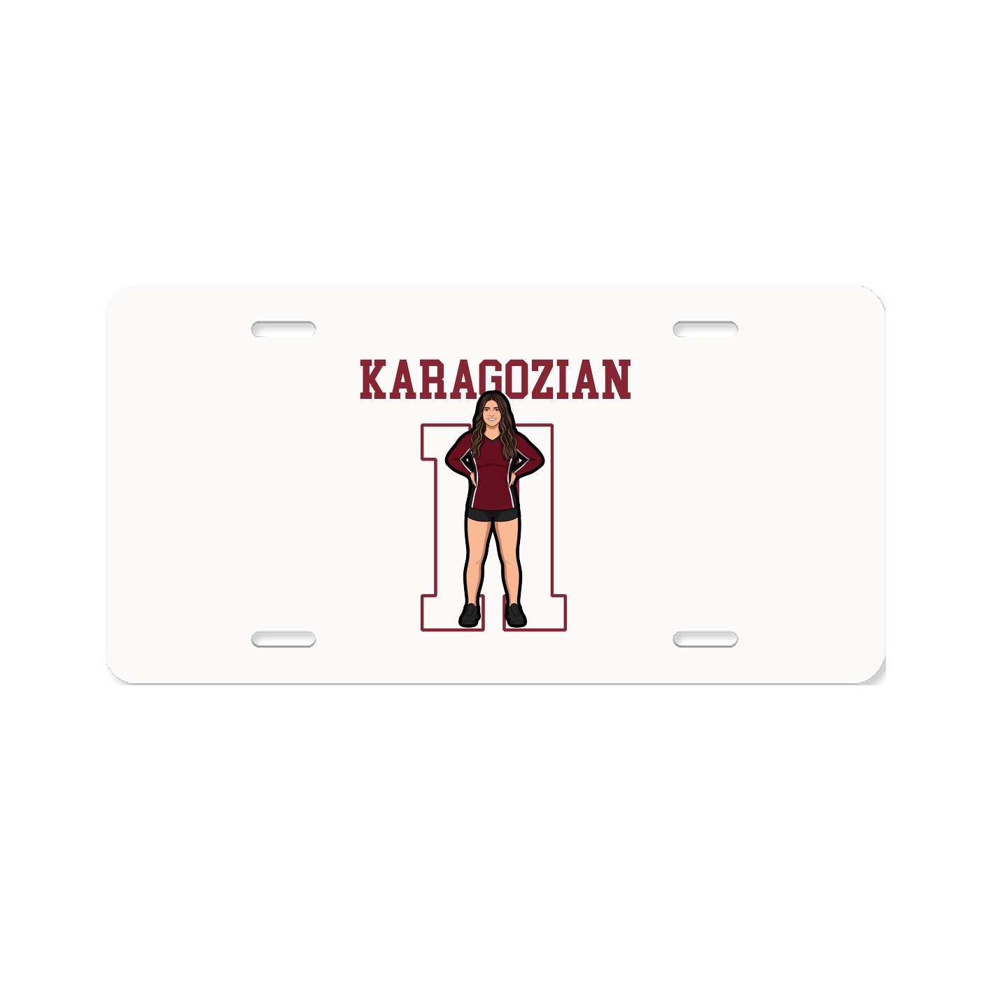 License Plate — Shirsey in Classic