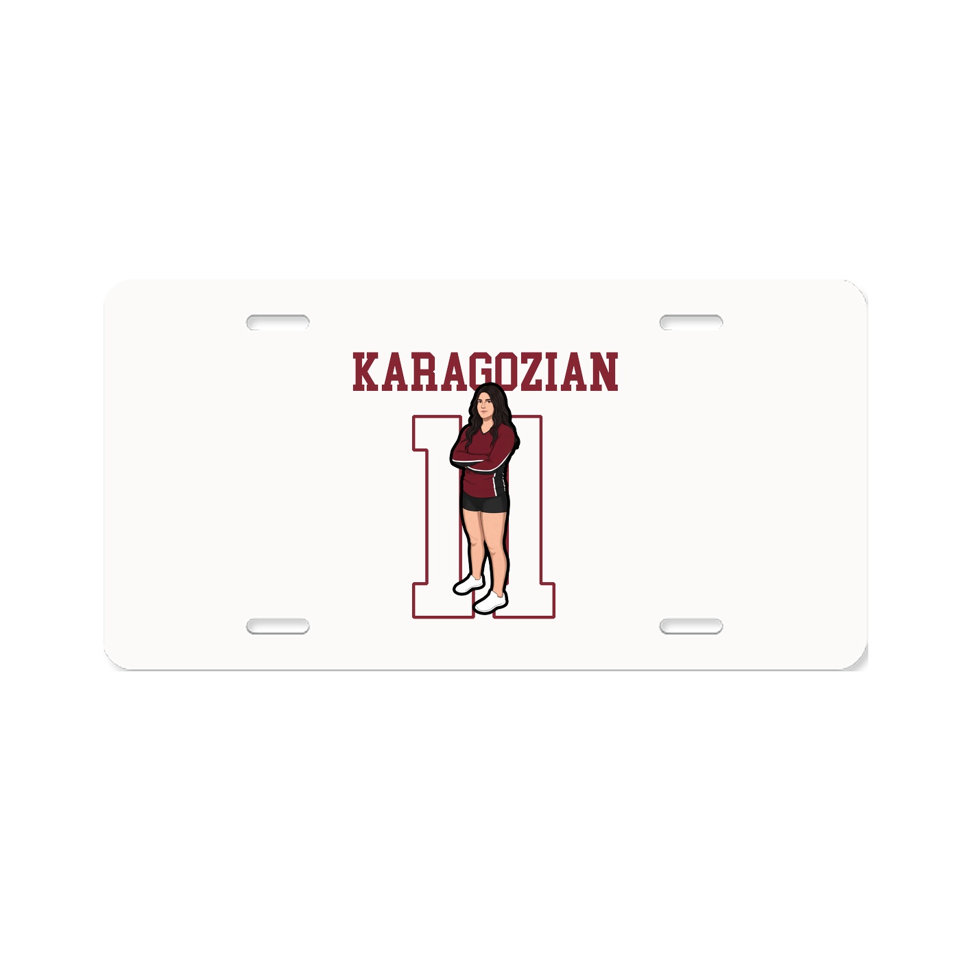 License Plate — Shirsey in Classic