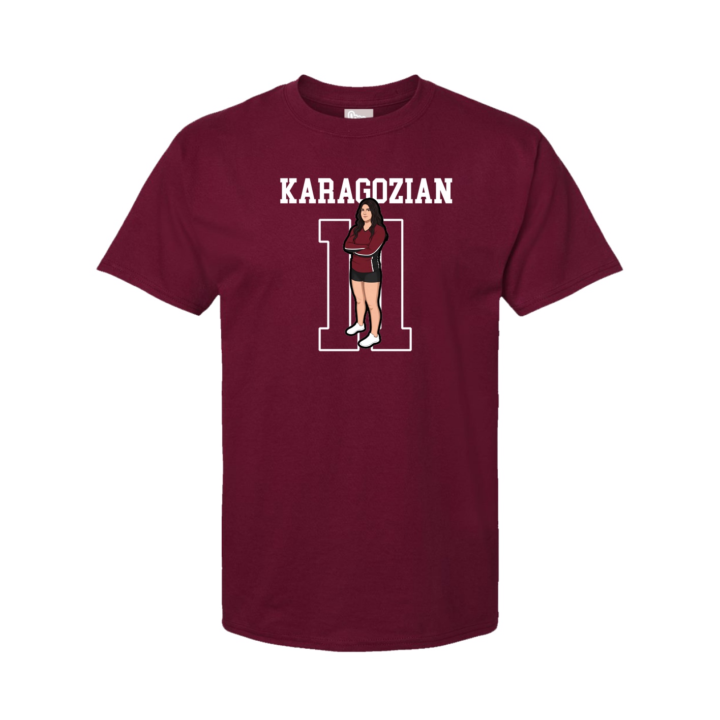 Youth Tee — Shirsey in Cardinal