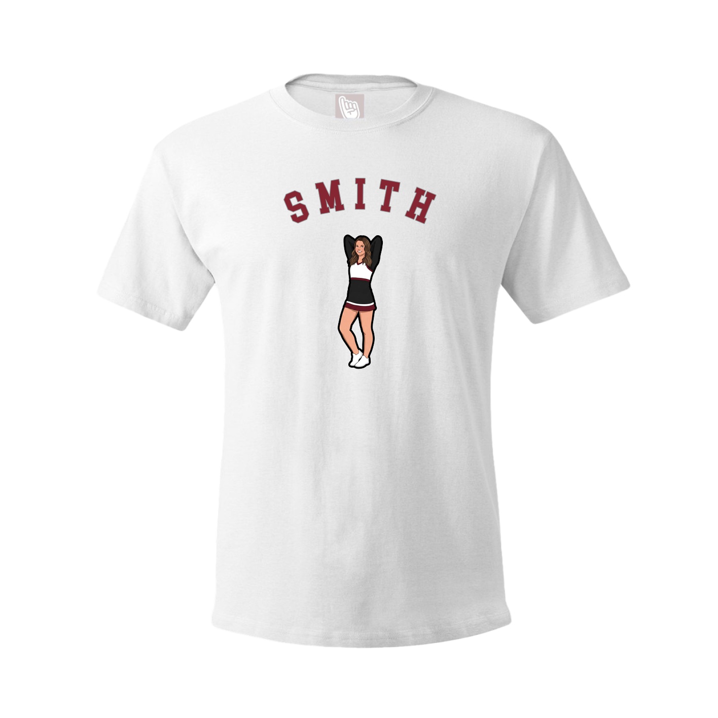 Youth Tee — Shirsey Arch in White