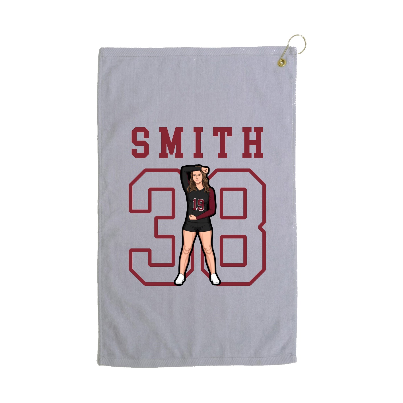 Golf Towel — Shirsey in Grey