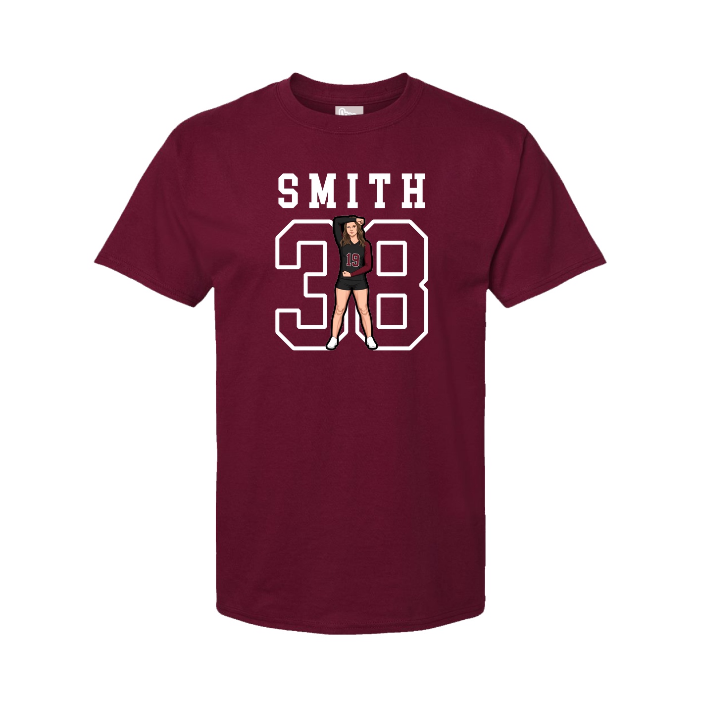 Youth Tee — Shirsey in Cardinal