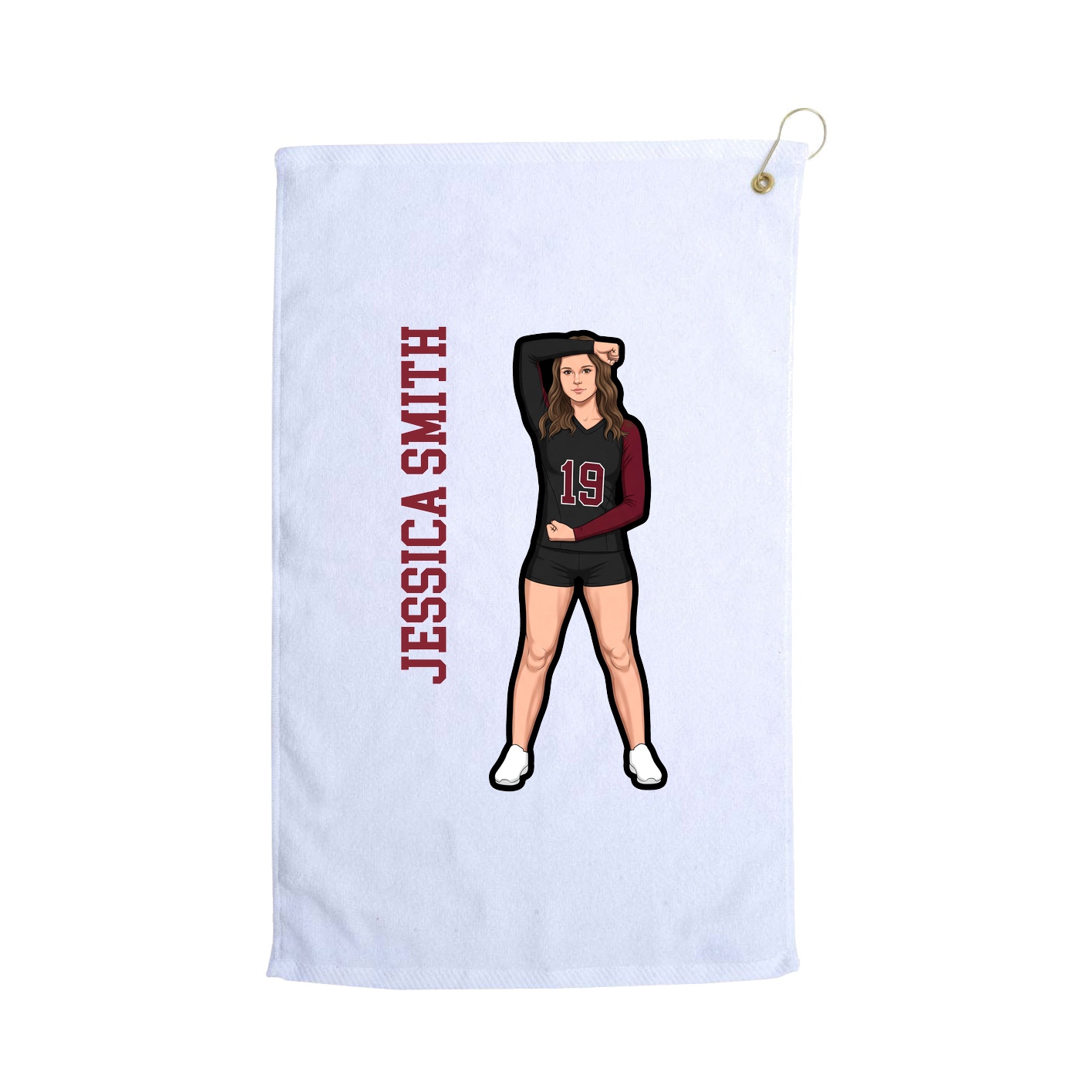 Terry Velour Golf Towel