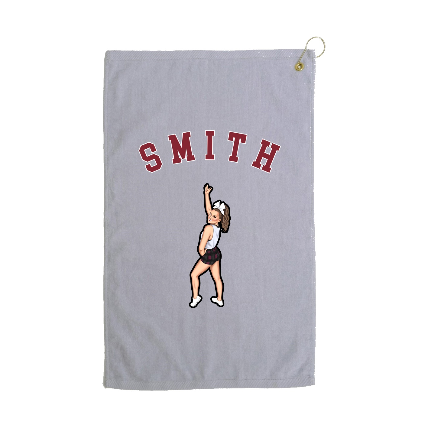 Golf Towel — Shirsey Arch in Grey