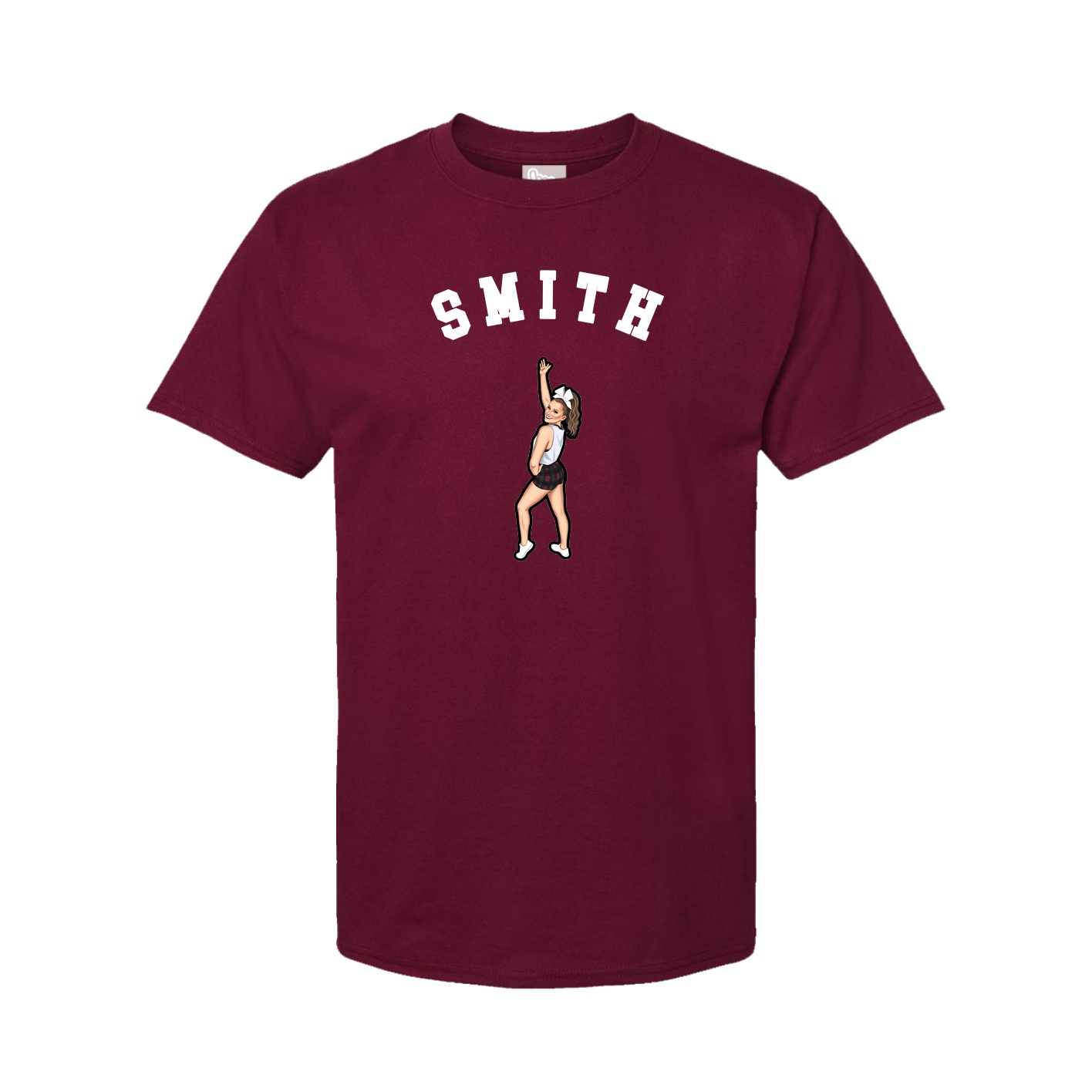 Youth Tee — Shirsey Arch in Cardinal